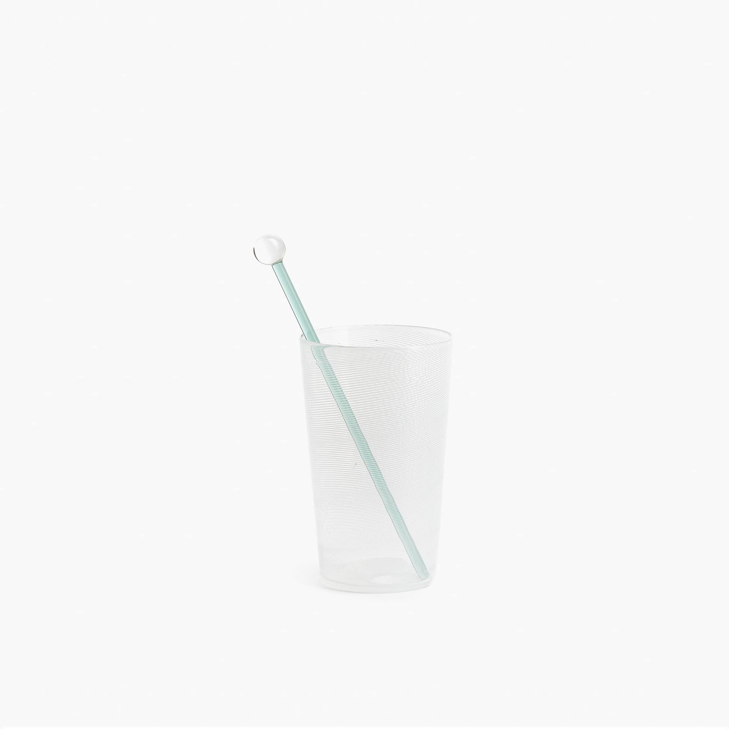 YALI FINE COCKTAIL STIRRERS SET OF SIX GREY GREEN