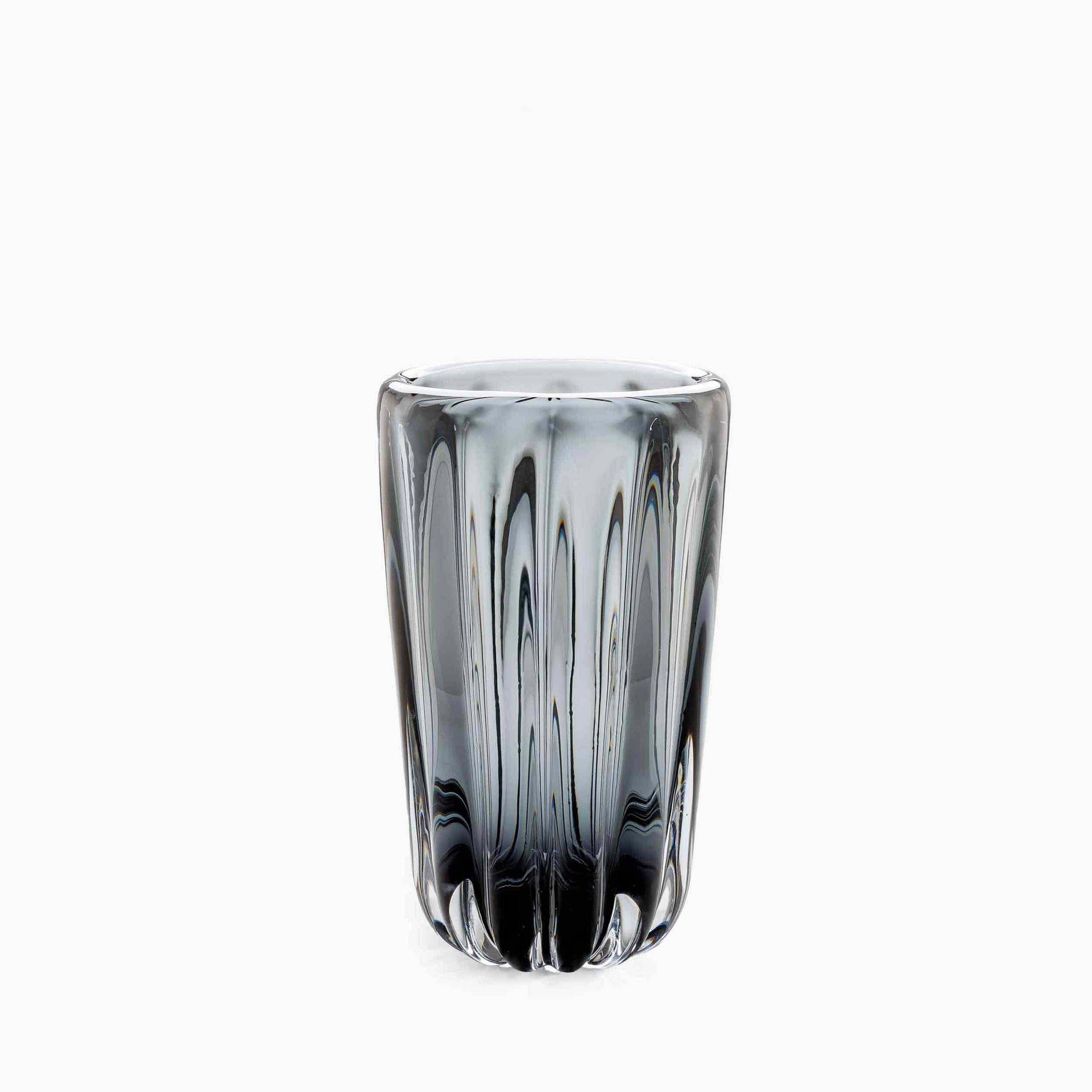 YALI FIORI VASE LARGE DARK GREY