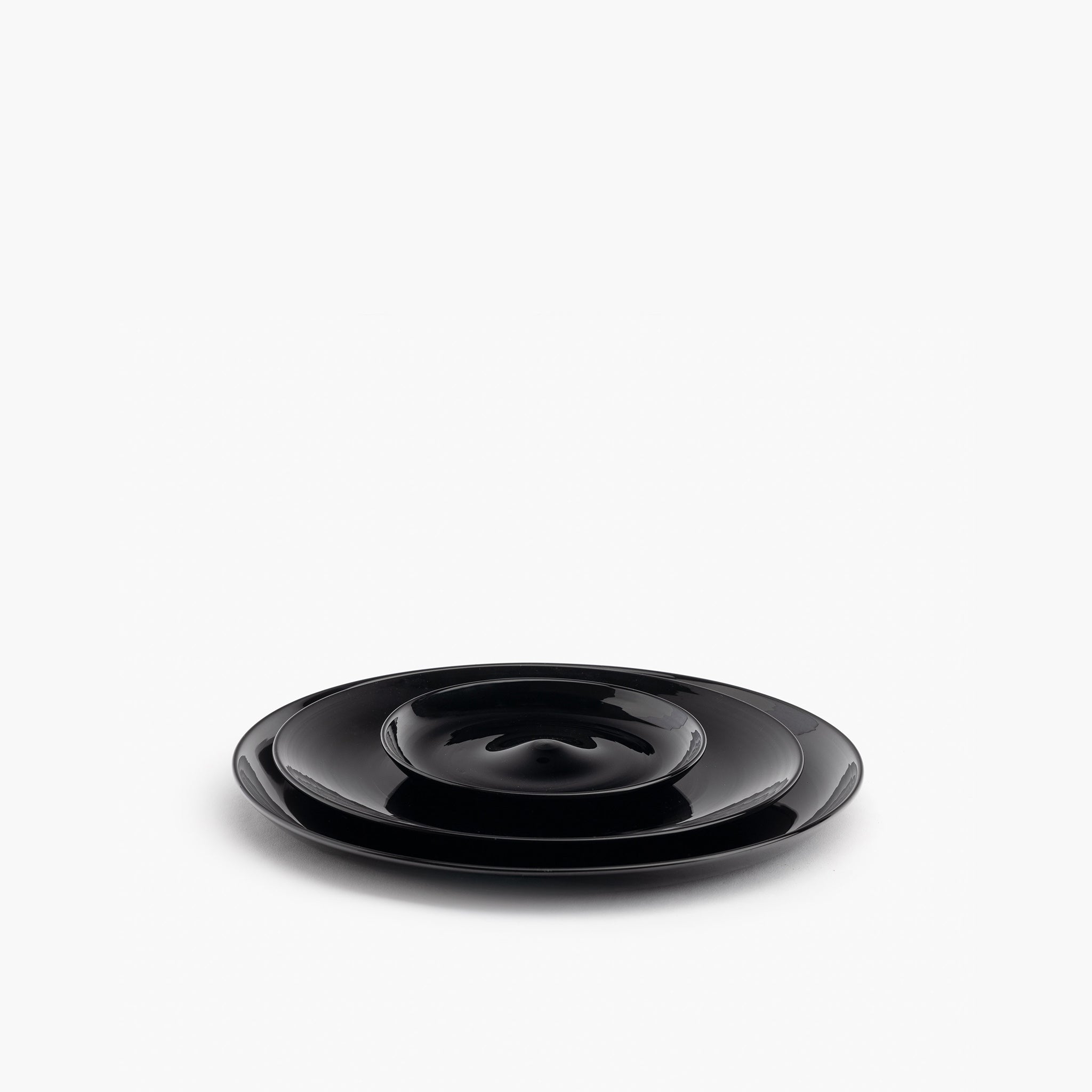 YALI PASTA DI VETRO PLATES BLACK