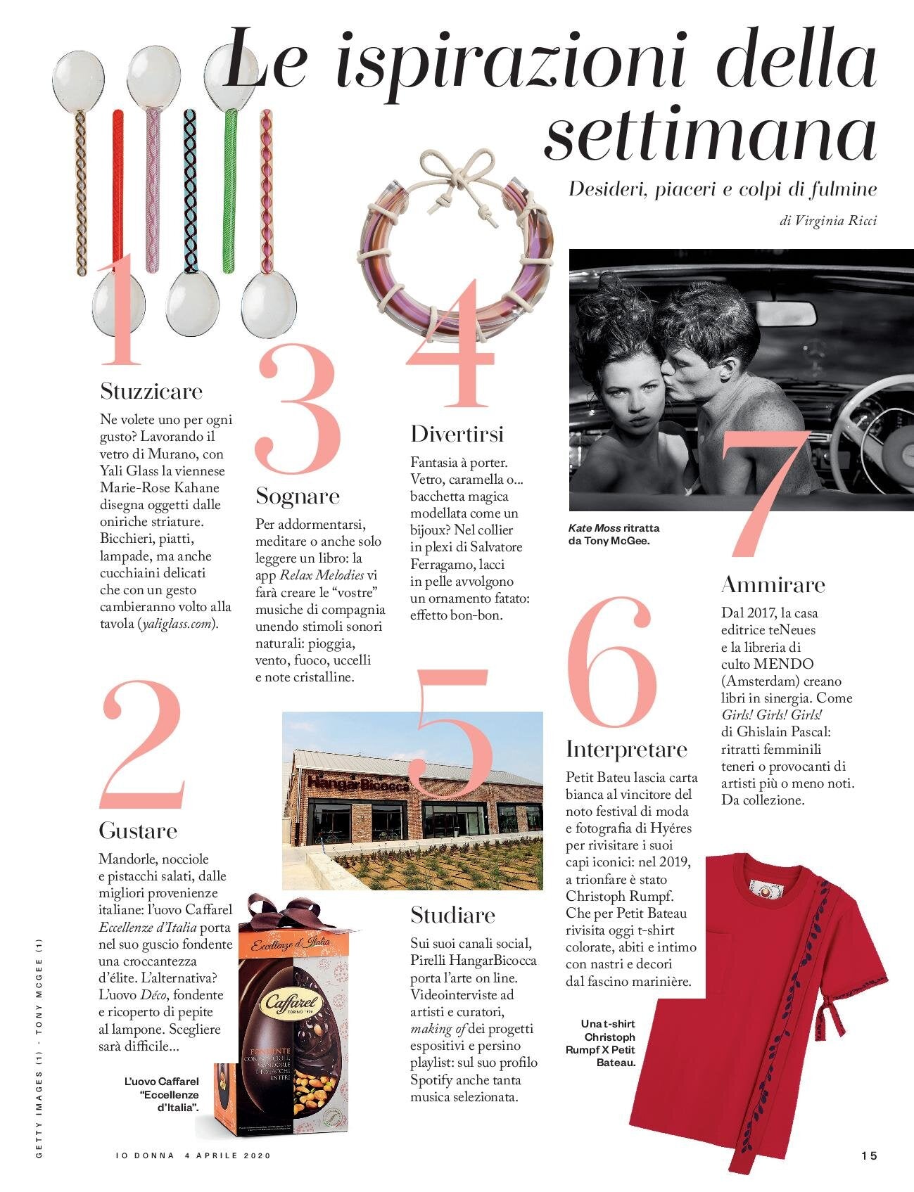 IO DONNA, CORRIERE DELLA SERA, APRIL 2020