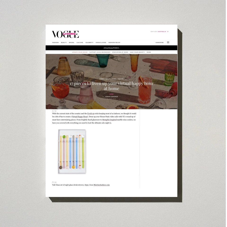 VOGUE LIVING, AUSTRALIA