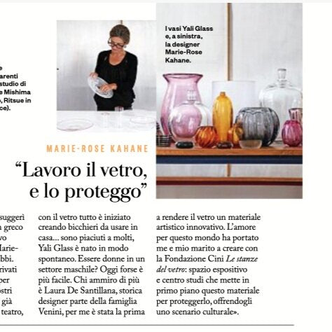 IO DONNA, CORRIERE DELLA SERA,  AUGUST 2020