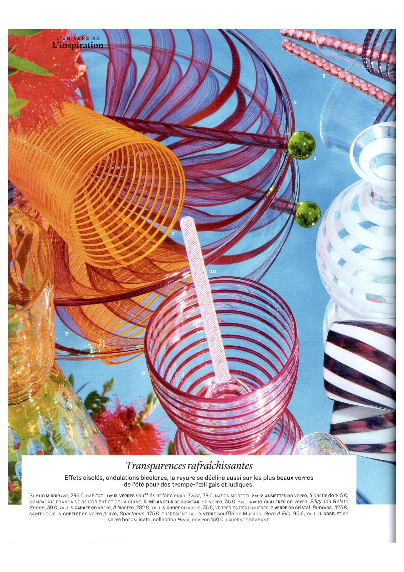 AD FRANCE, JULY/AUGUST 2018