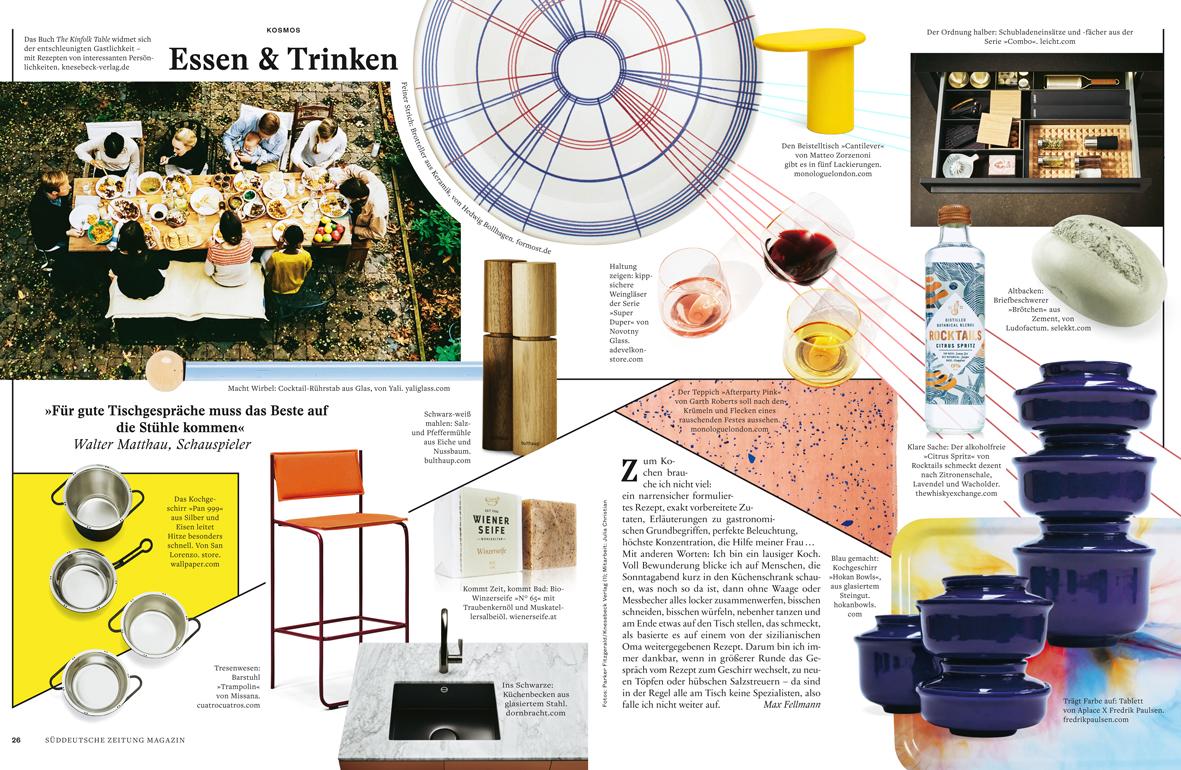 SUDDEUTSCHE ZEITUNG MAGAZIN, AUGUST 2018