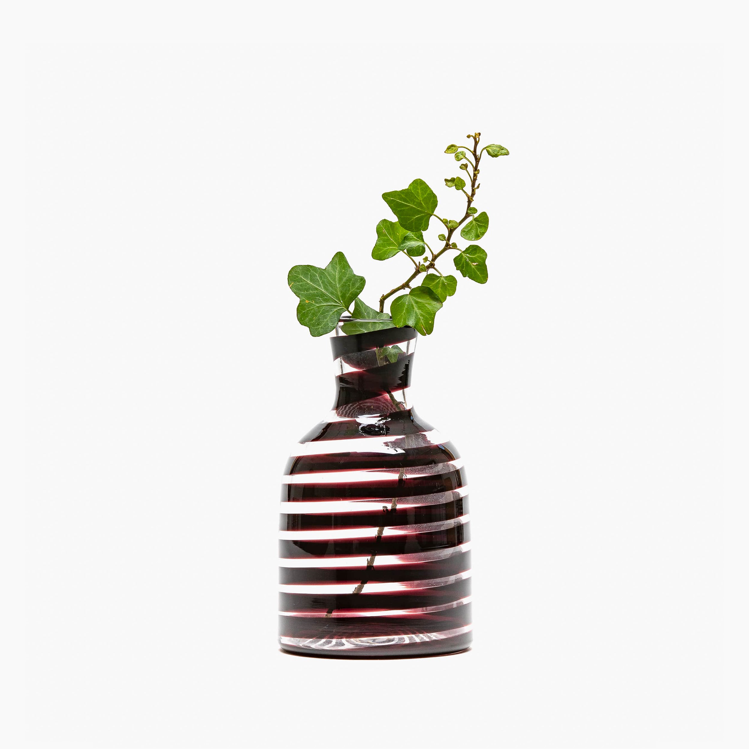 YALI A NASTRO BOTTIGLIA VASE BLACK