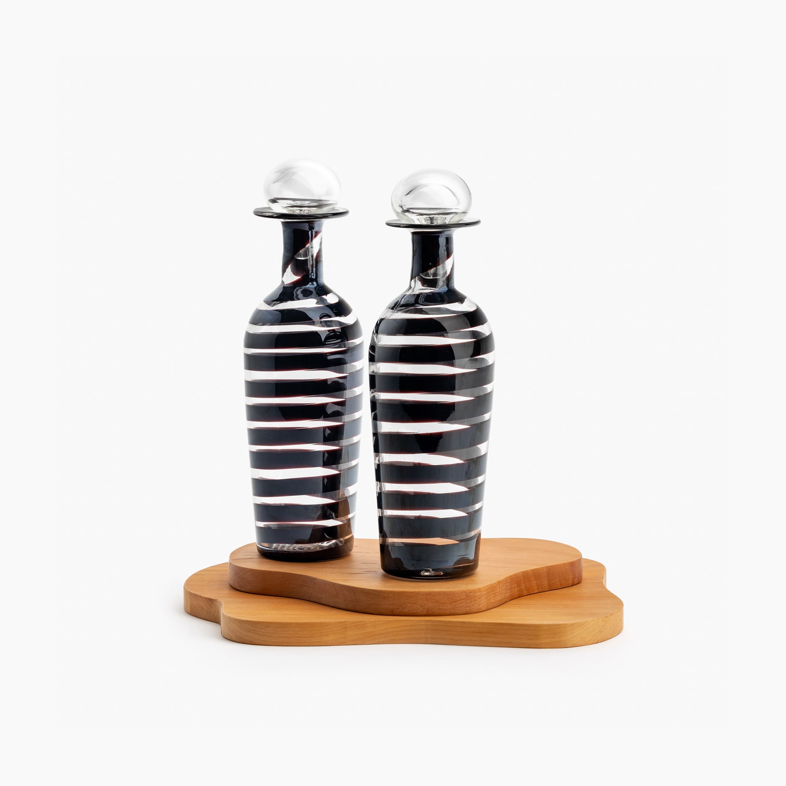 YALI A NASTRO OIL & VINEGAR SET BLACK