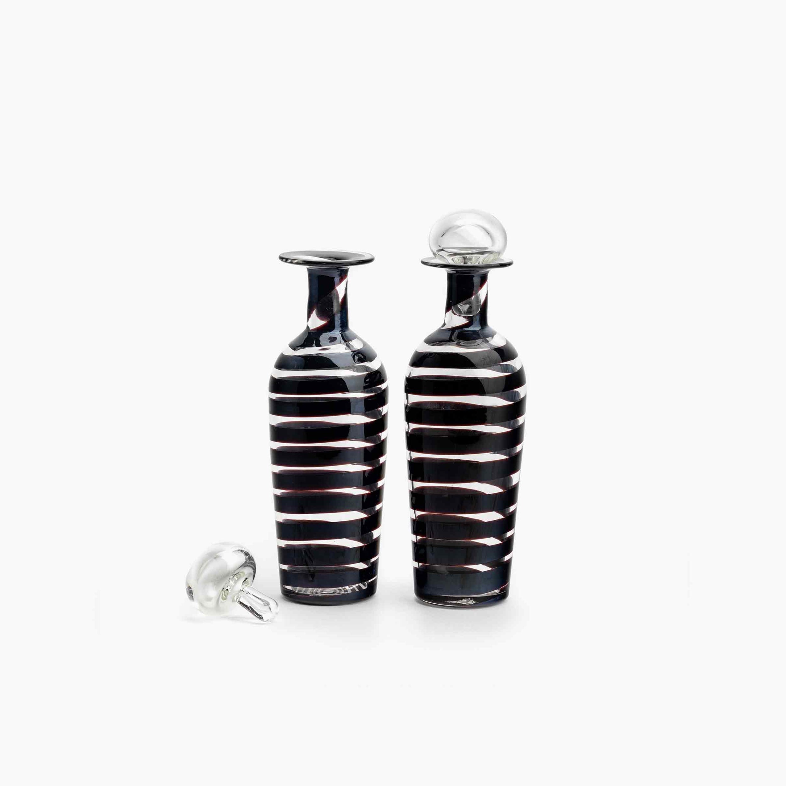 YALI A NASTRO OIL & VINEGAR SET BLACK