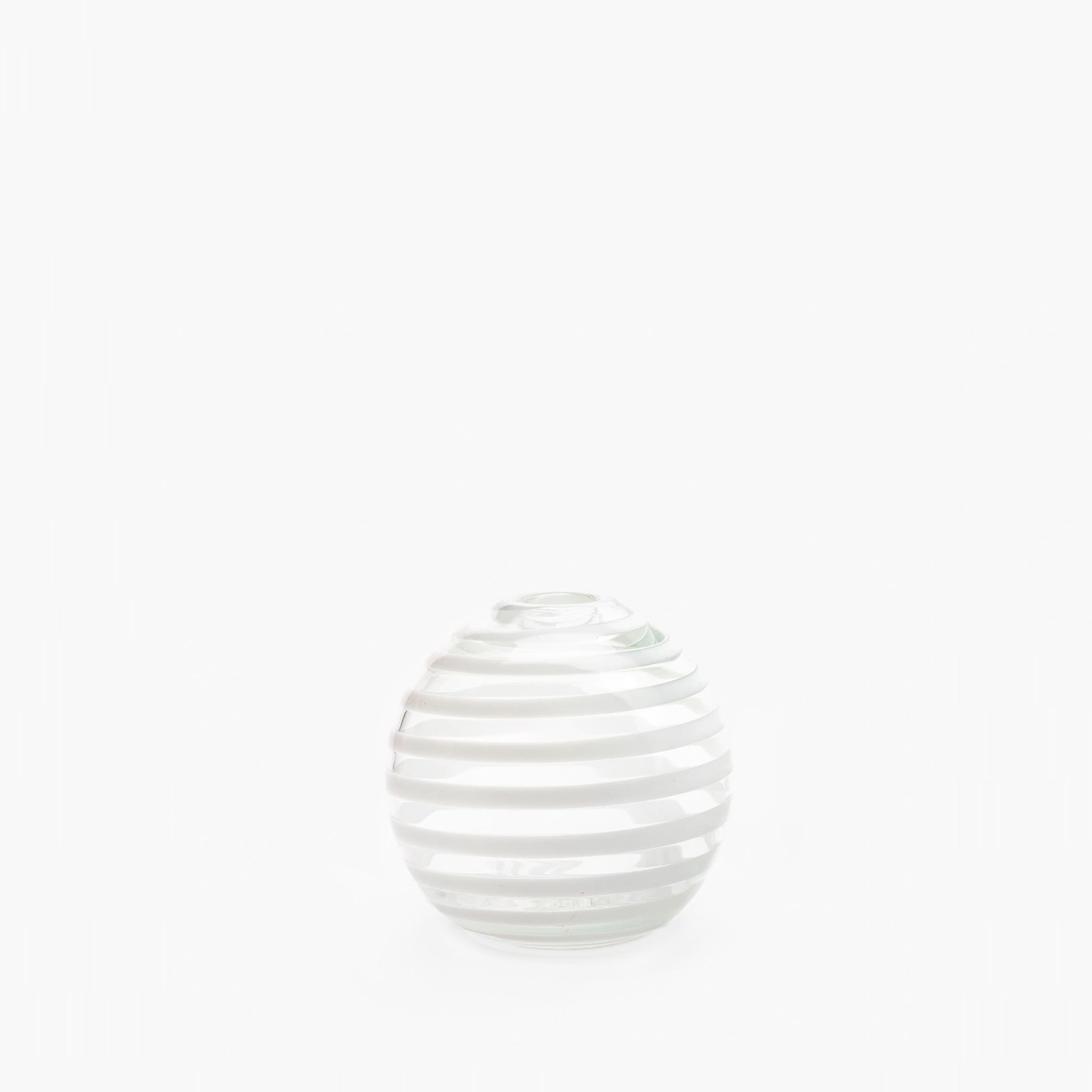 YALI A NASTRO BOLLA VASE WHITE