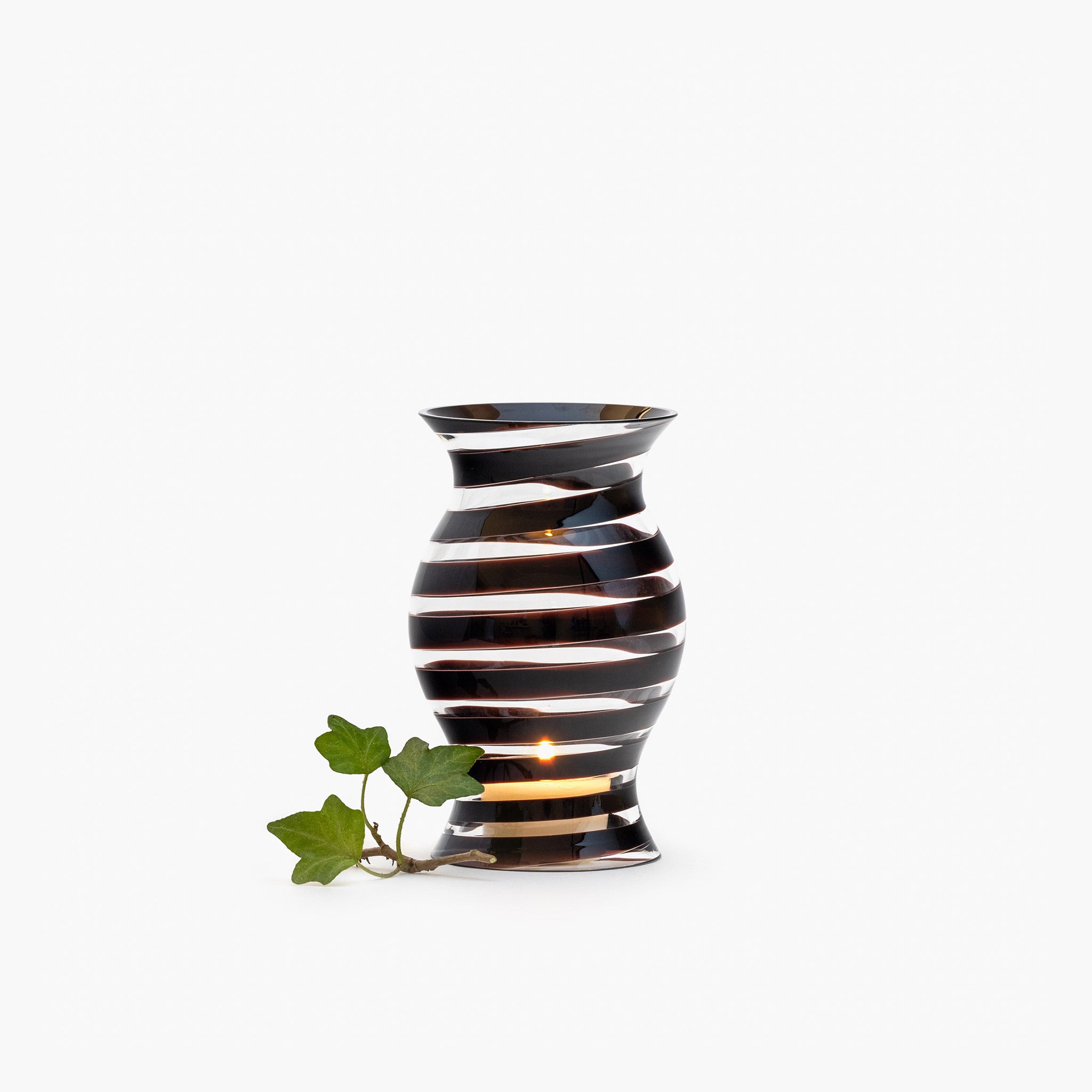 YALI A NASTRO CANDLE COVER BLACK