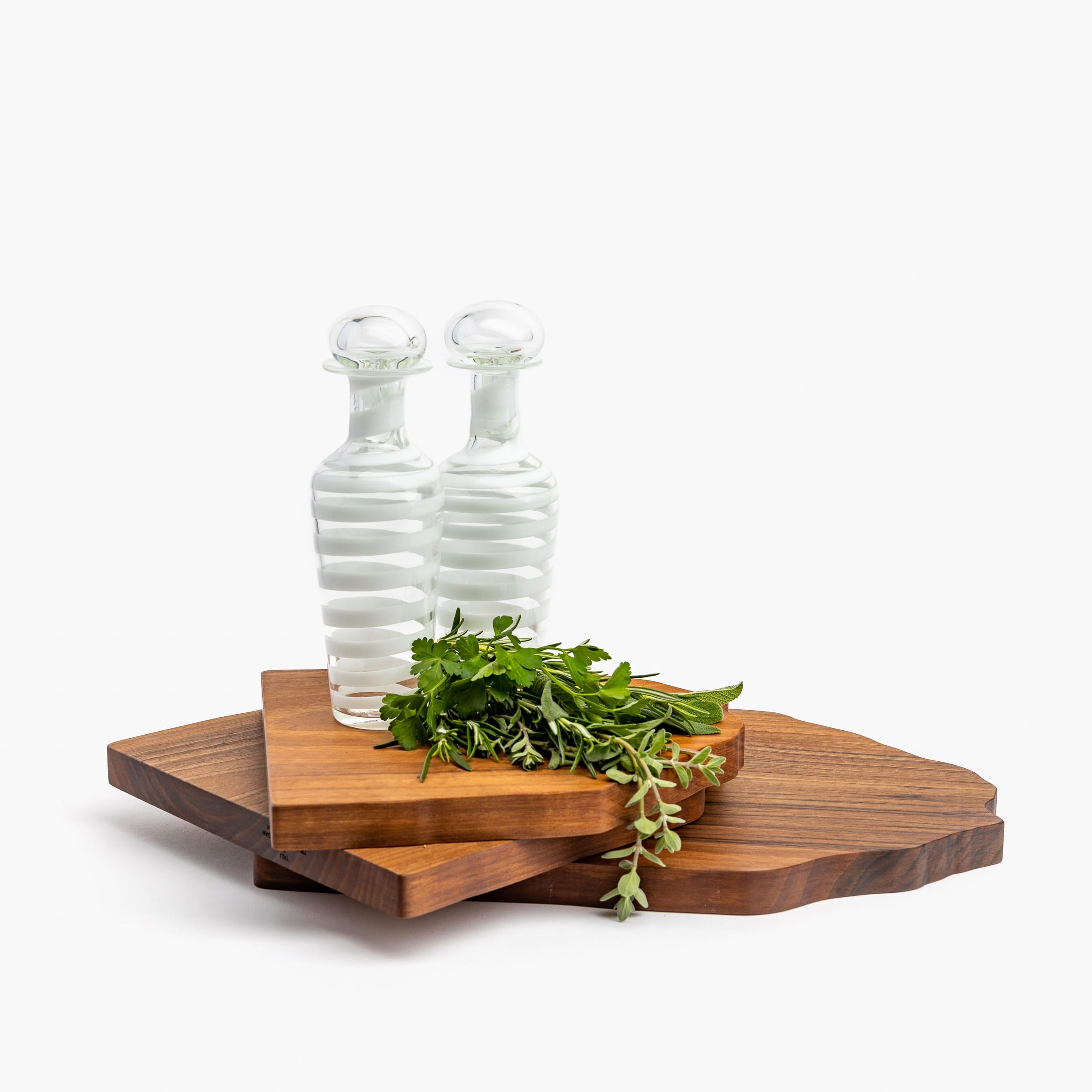 YALI A NASTRO OIL & VINEGAR SET WHITE