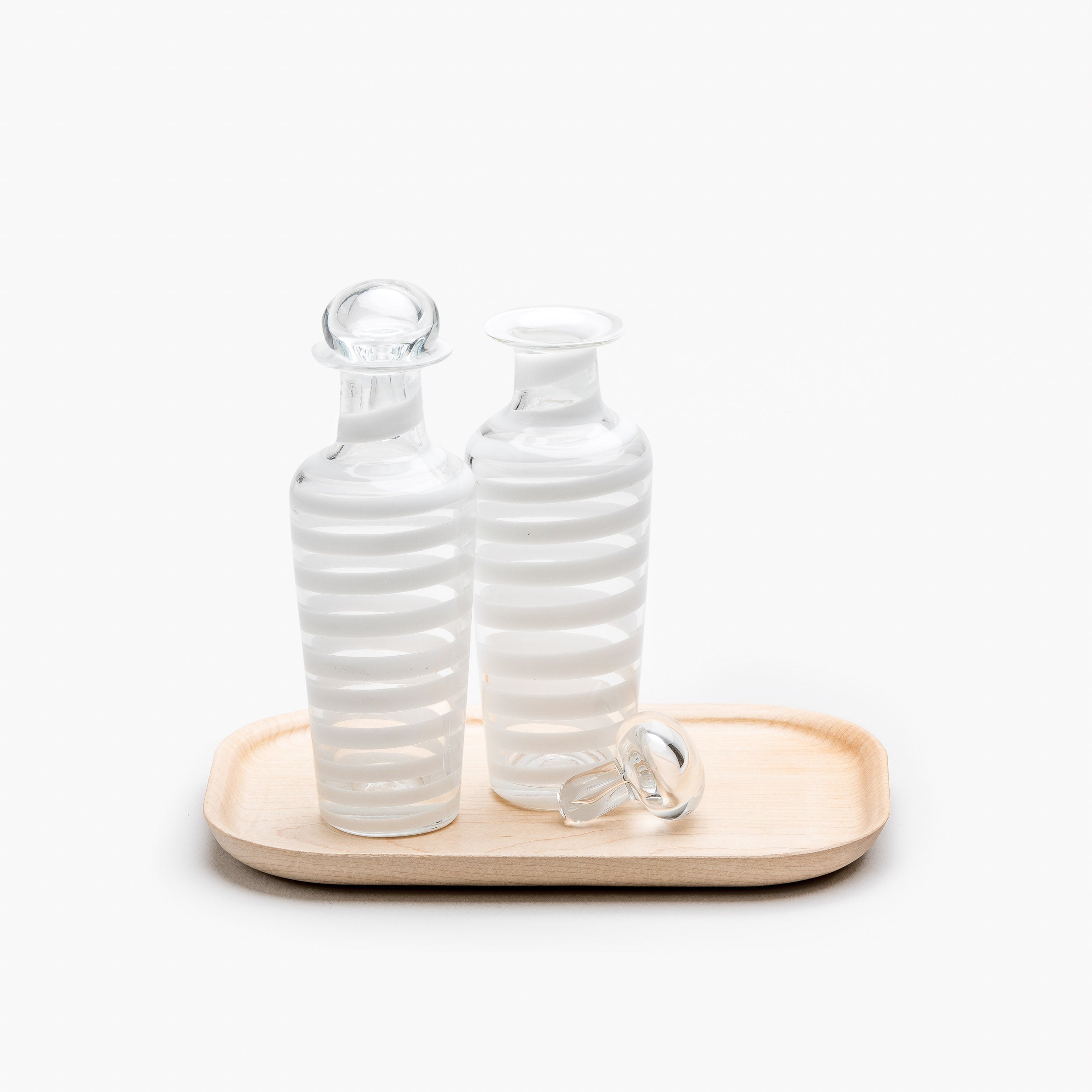 YALI A NASTRO OIL & VINEGAR SET WHITE