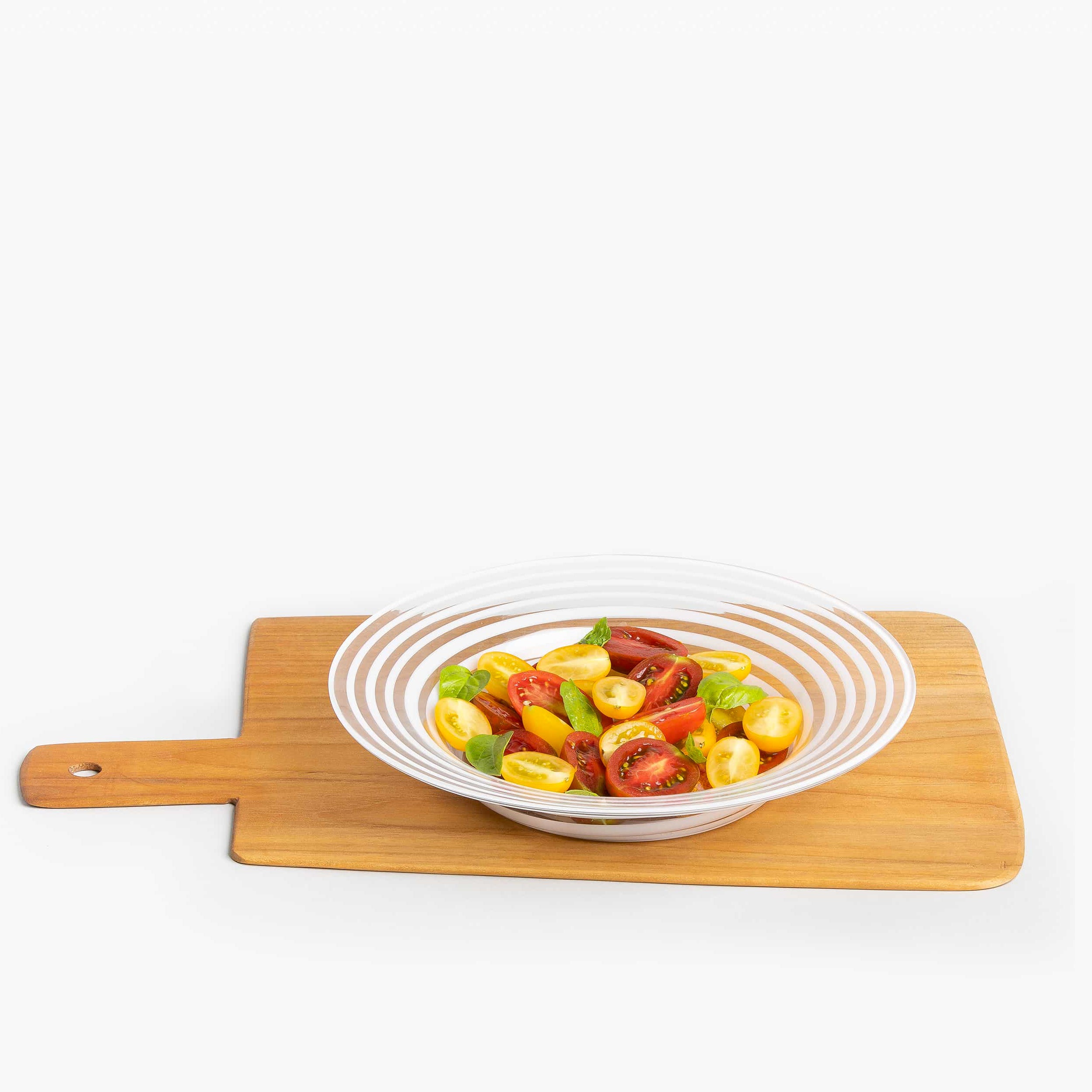 YALI A NASTRO PASTA PLATE WHITE