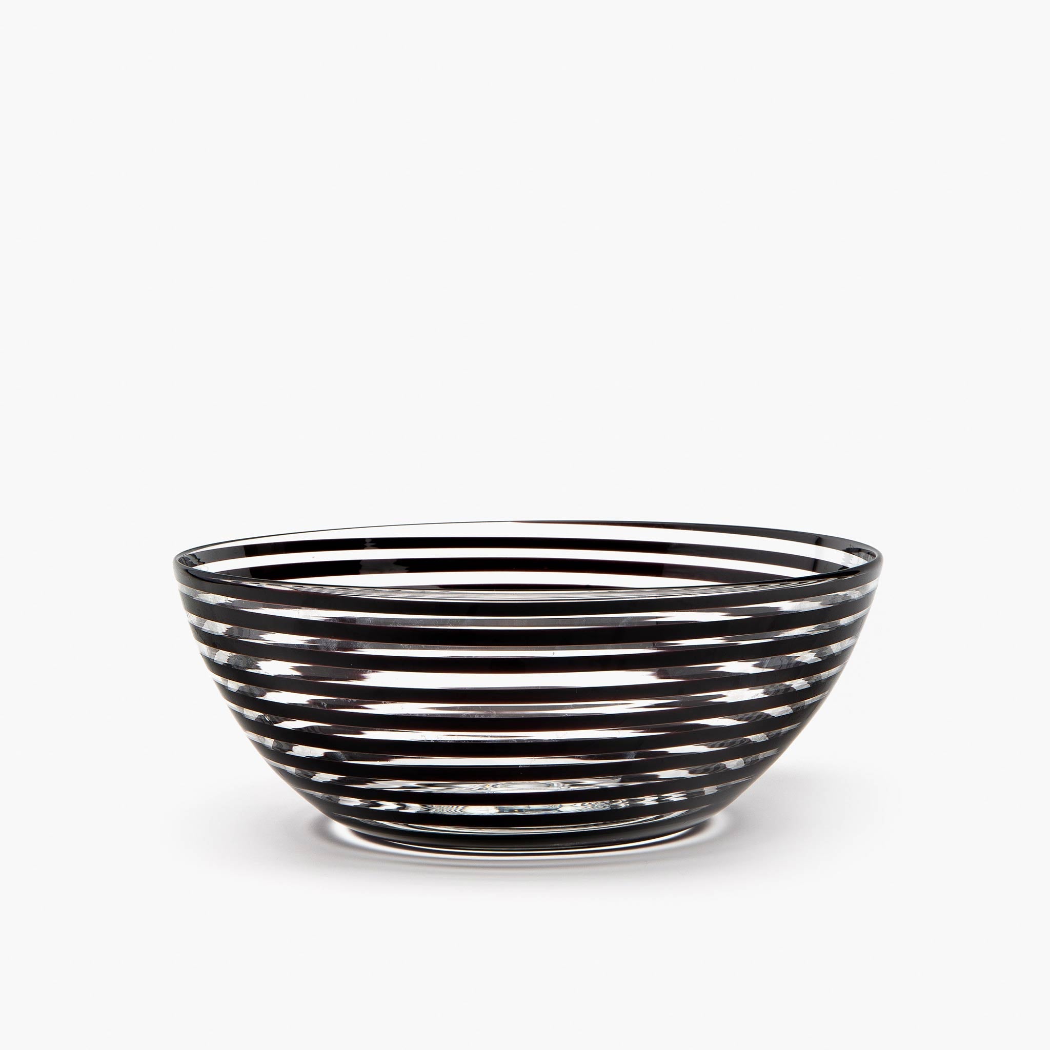 YALI A NASTRO SALAD BOWL BLACK