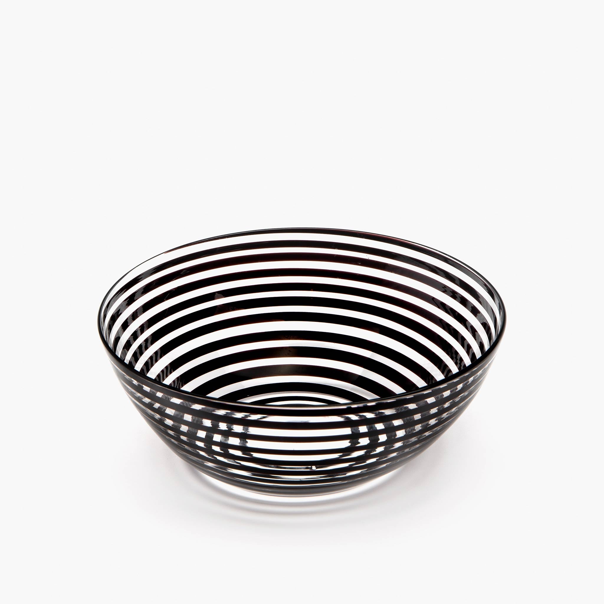 YALI A NASTRO SALAD BOWL BLACK