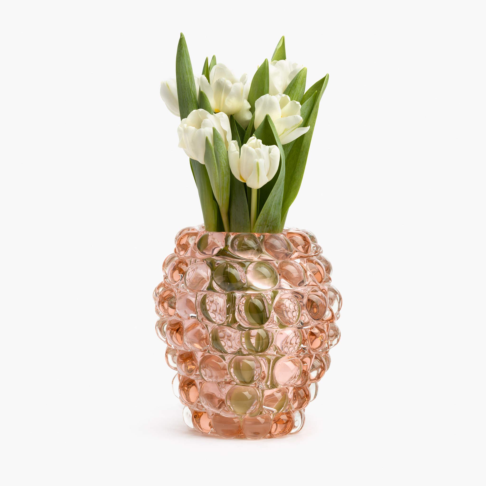 YALI BOBOLI VASE ROSE