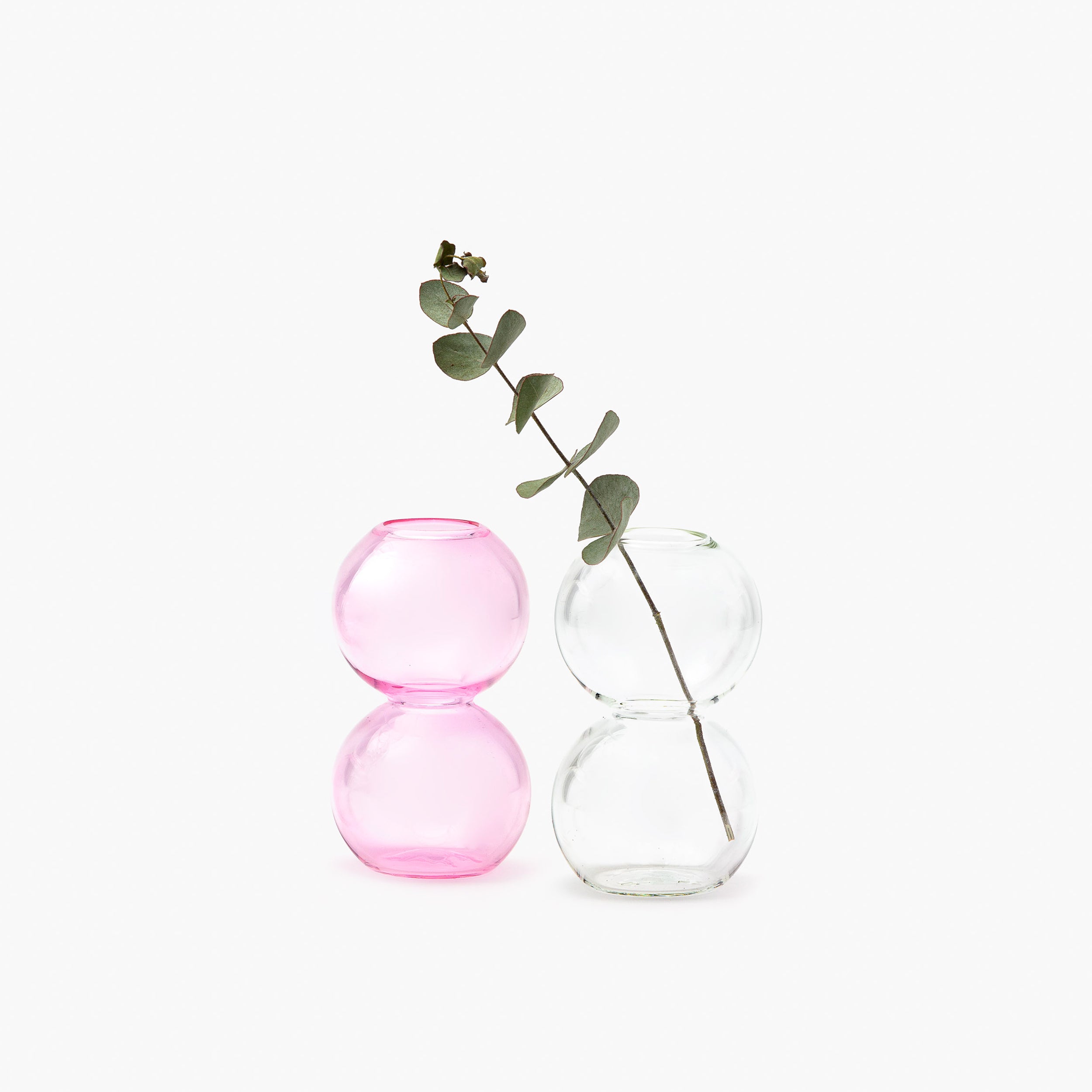 YALI BUBBLE VASE CLEAR SMALL