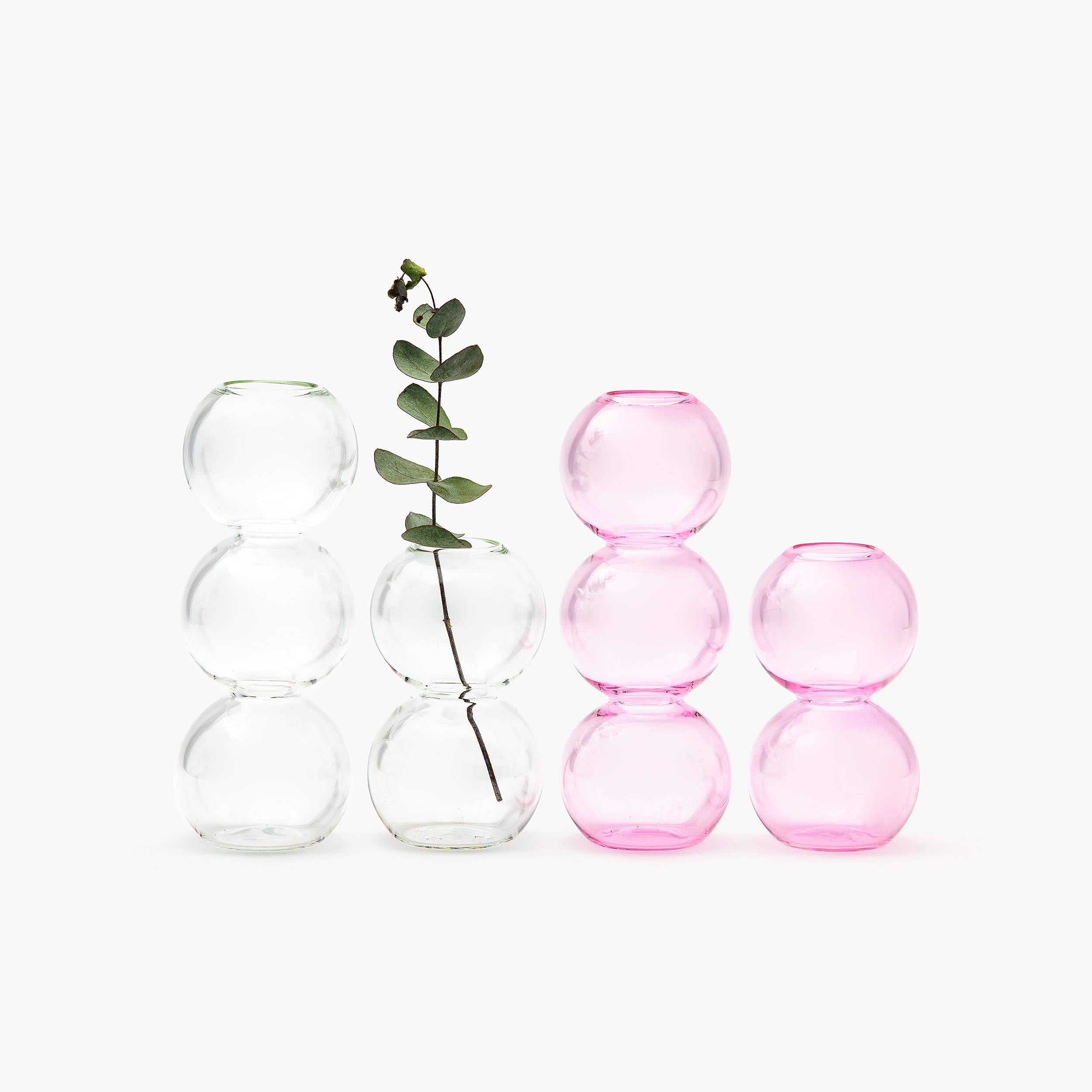 YALI BUBBLE VASE PINK LARGE