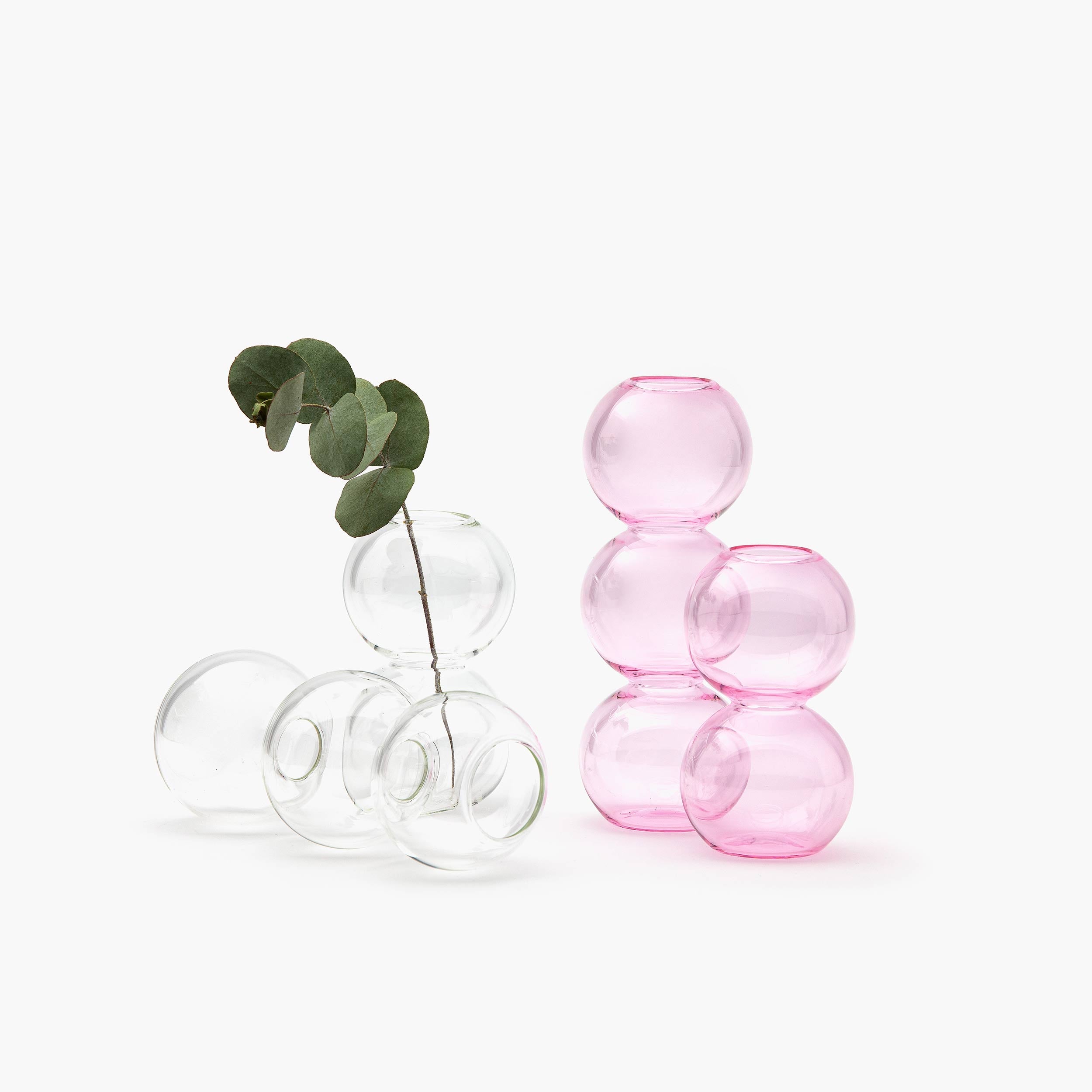 YALI BUBBLE VASE CLEAR LARGE