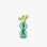 YALI BUBBLE VASE TEAL SMALL