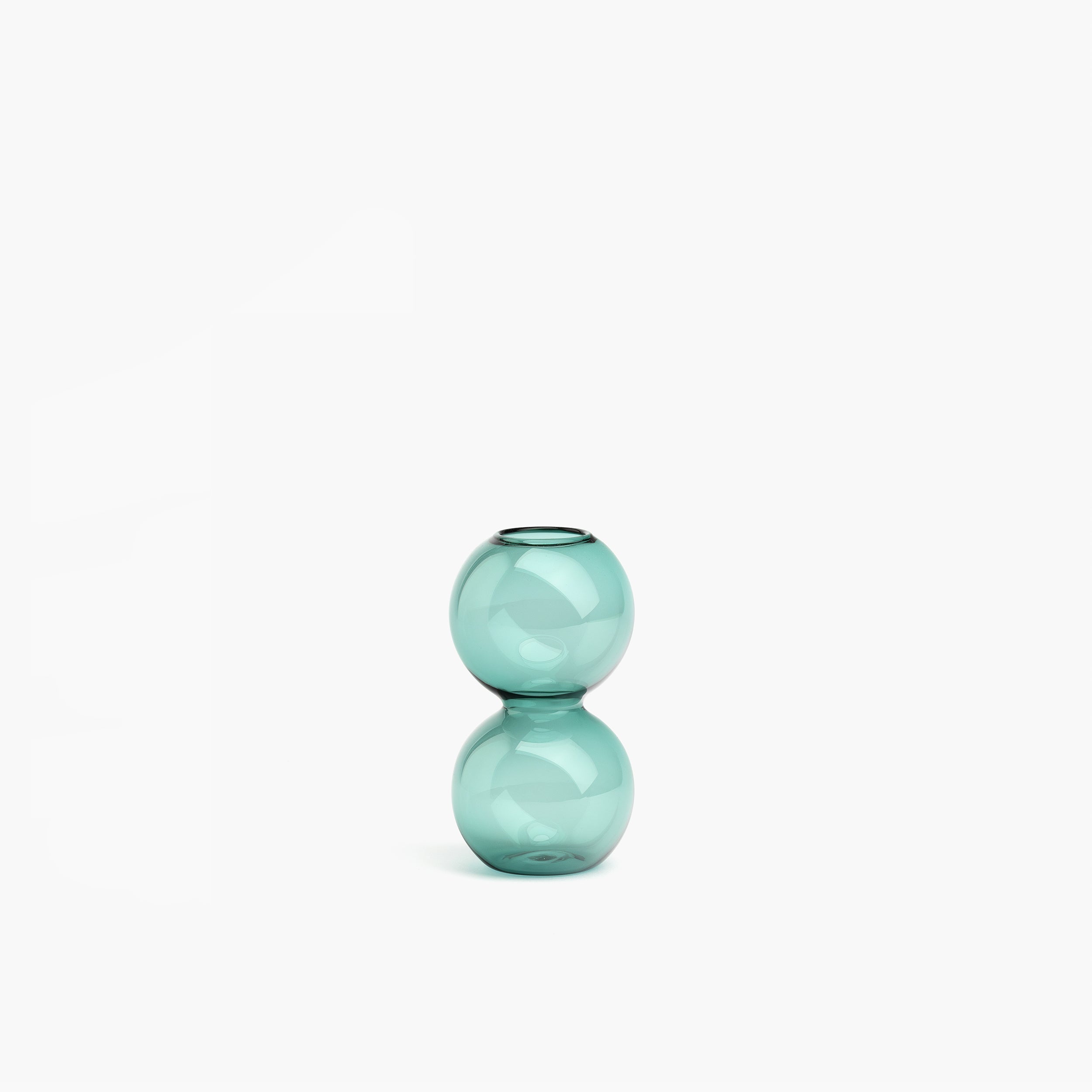 YALI BUBBLE VASE TEAL SMALL