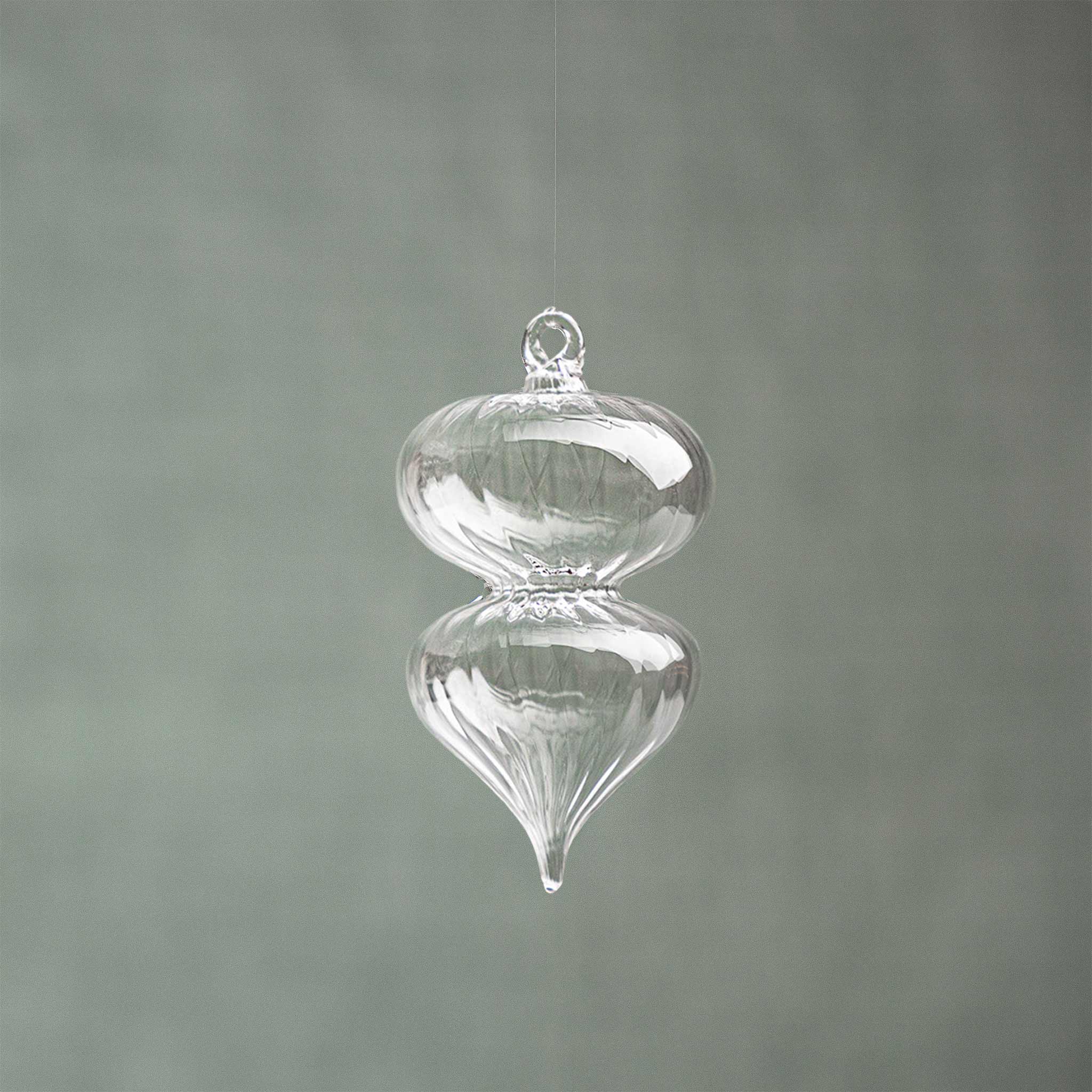 YALI CIPOLLA BAUBLE CLEAR RIBBED 3