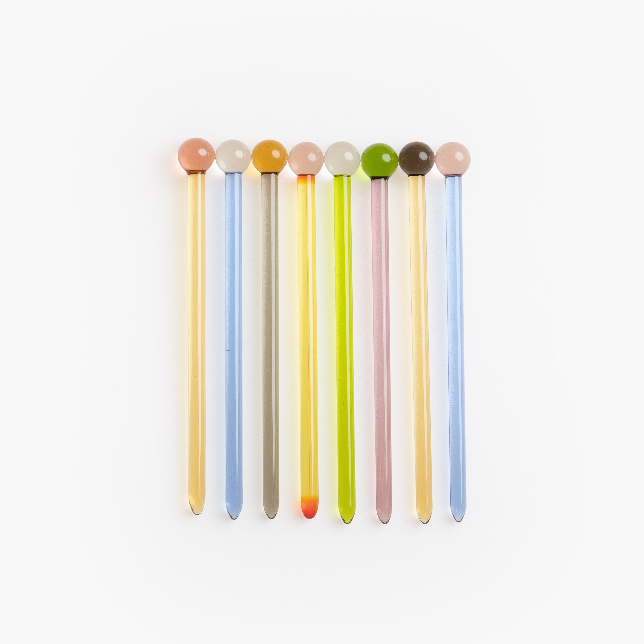 YALI CLASSICS COCKTAIL STIRRERS SET OF EIGHT