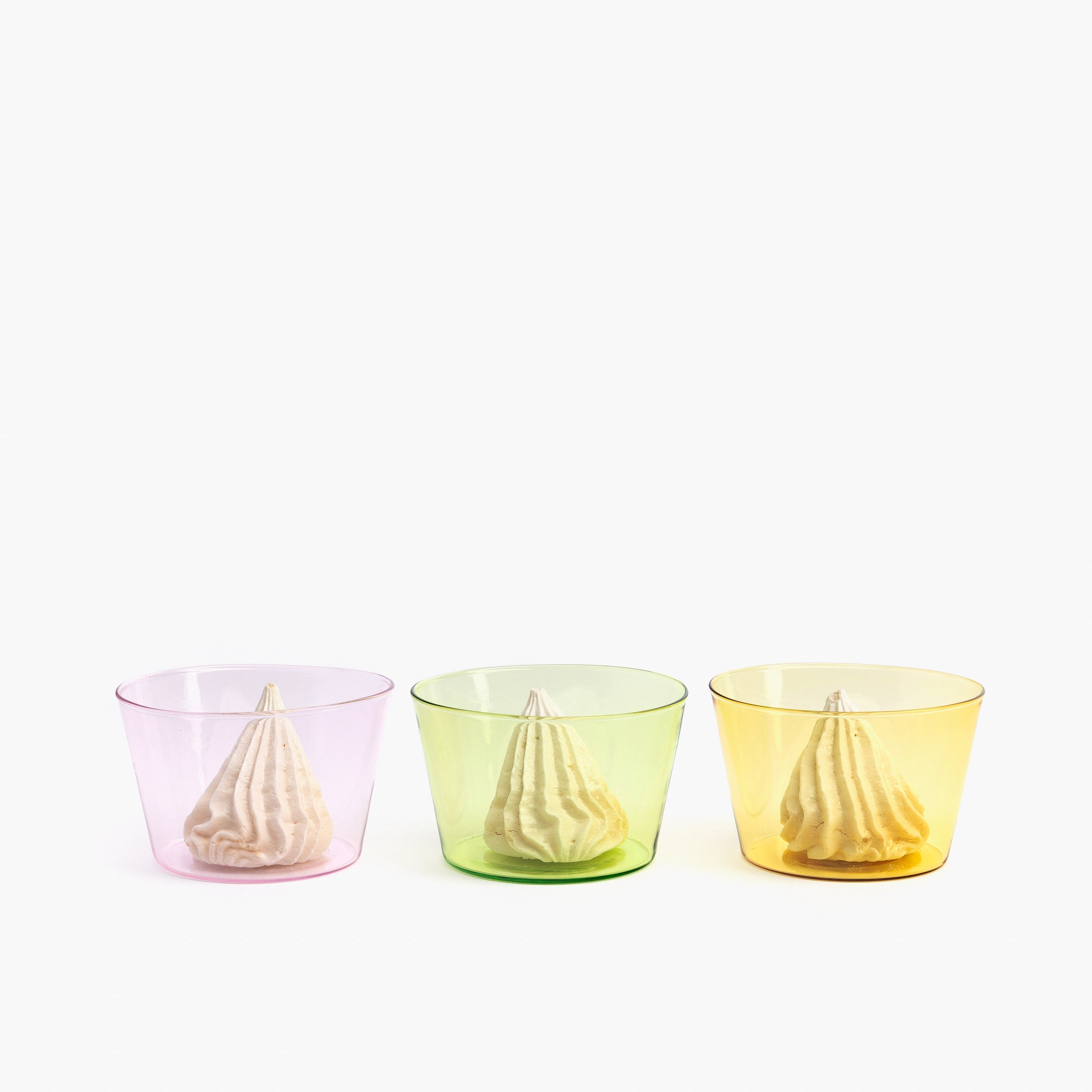 YALI COLOURED STRAIGHT BOWL ROSE