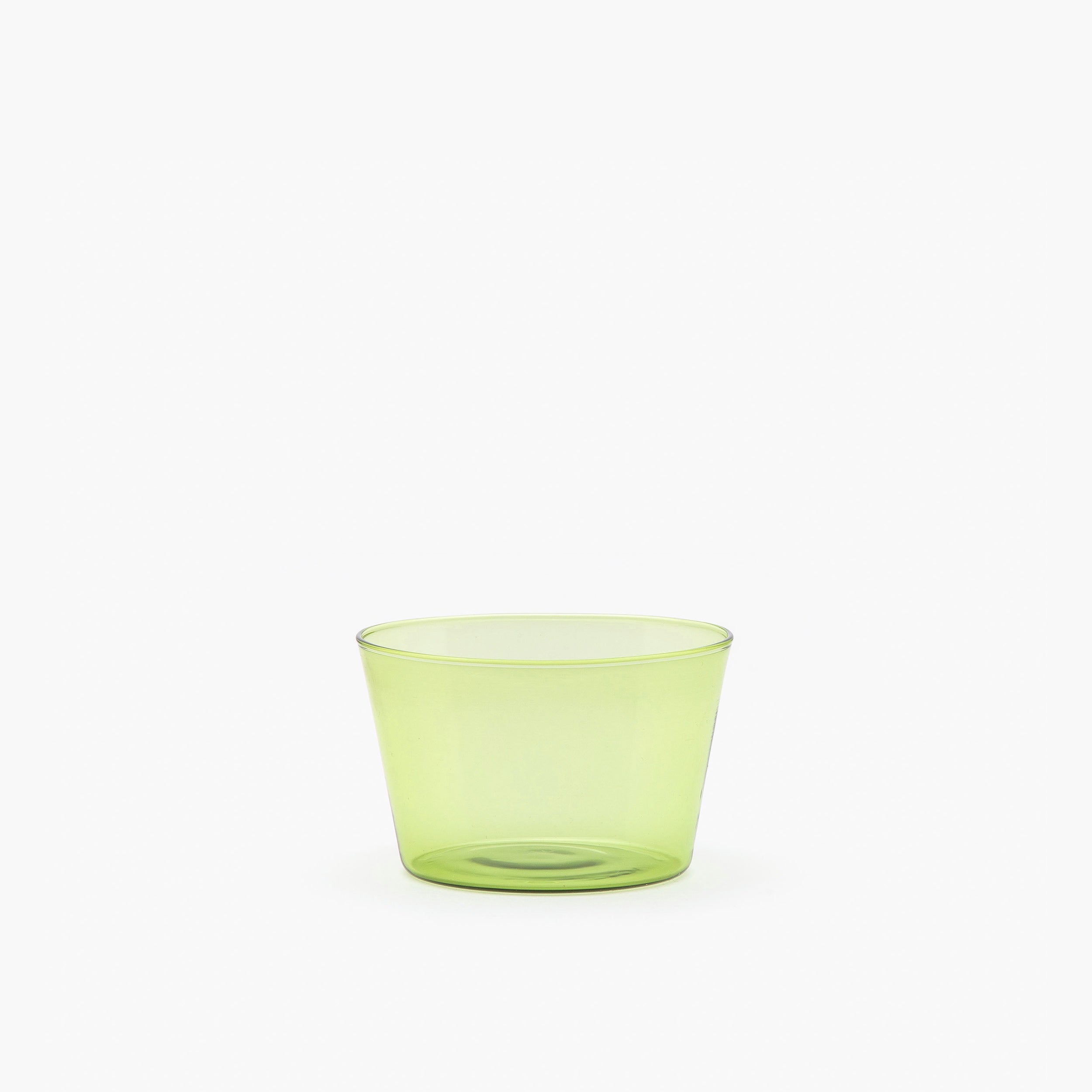 YALI COLOURED STRAIGHT BOWL GREEN