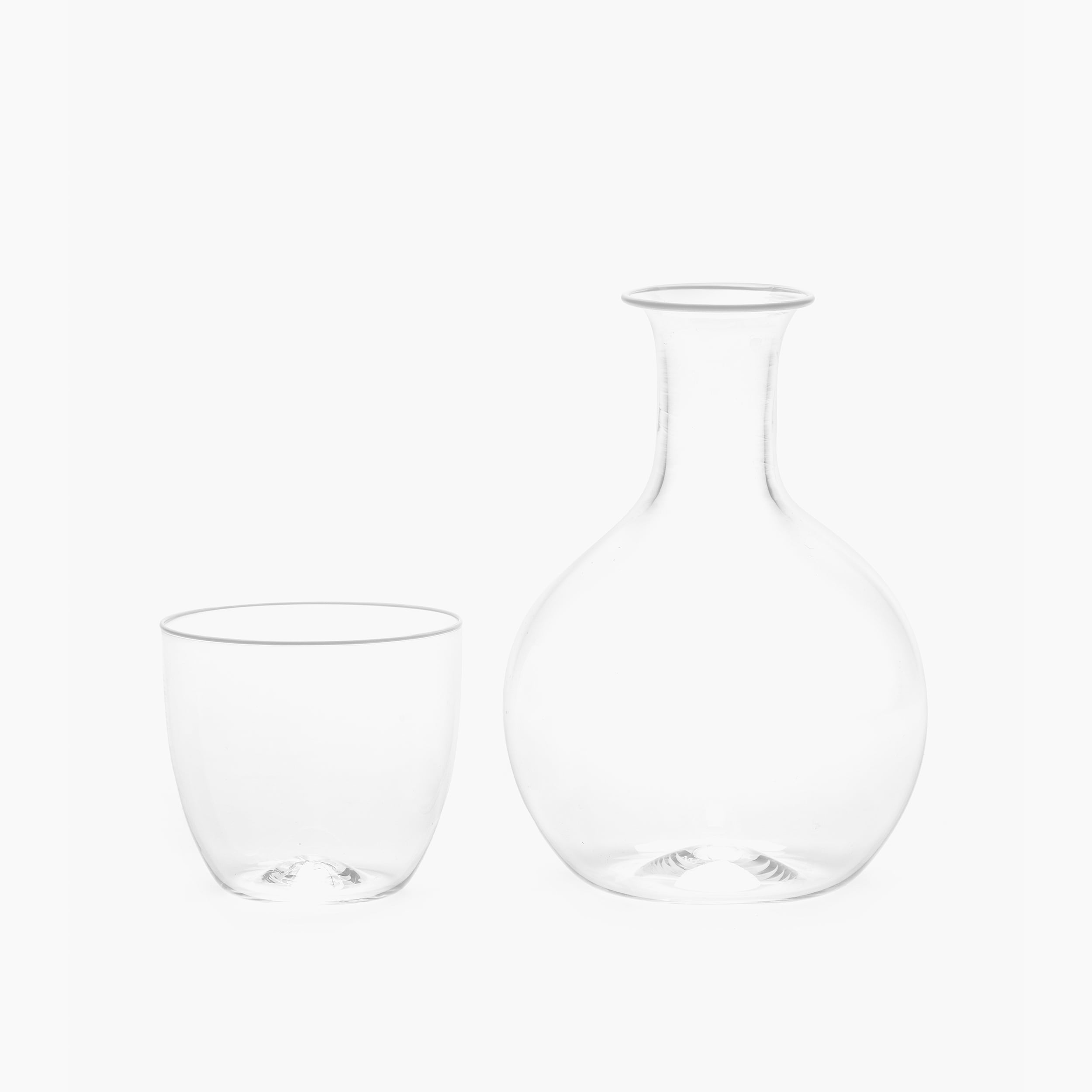 YALI CRISTALLO A BORDO CARAFE 750ML WHITE