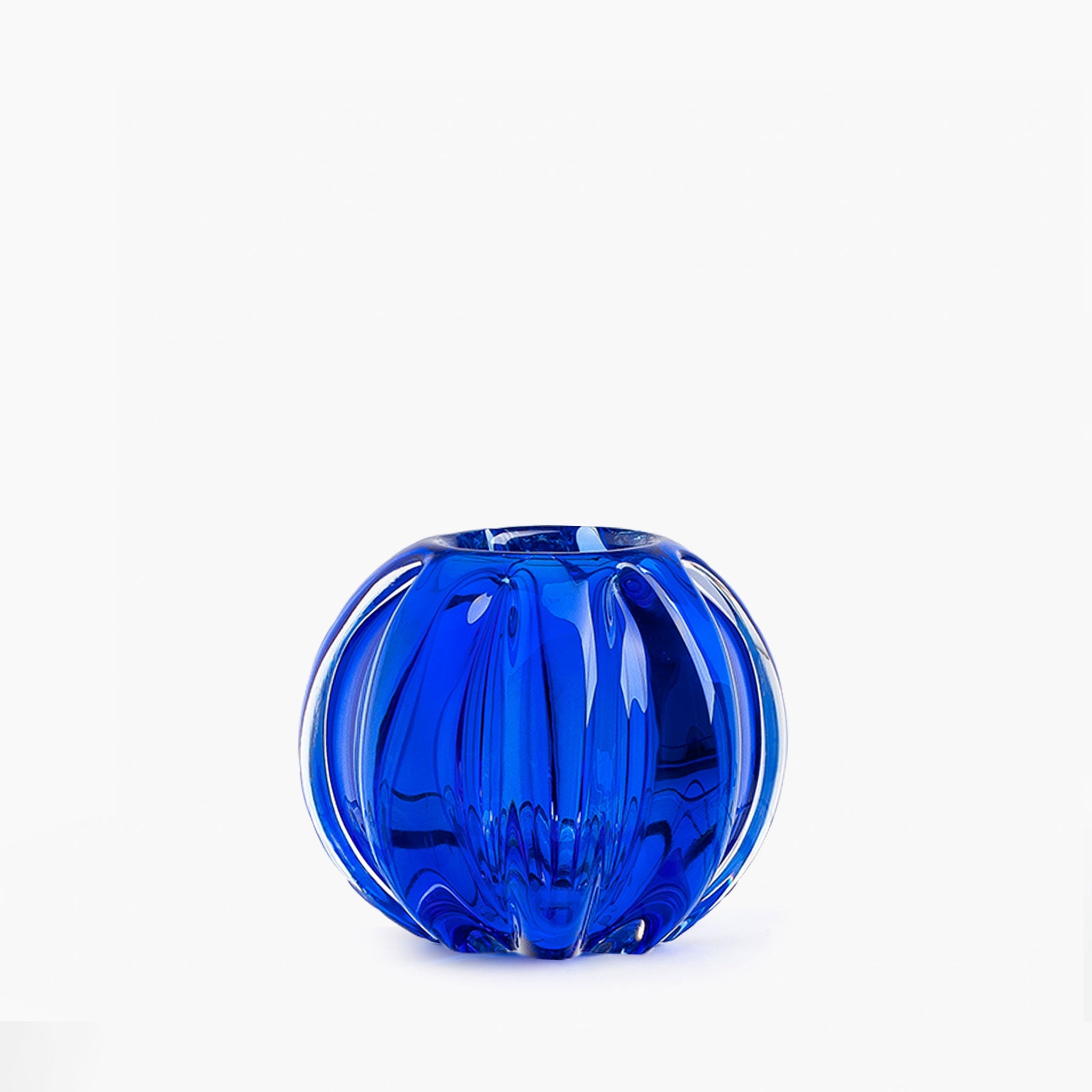 YALI FIORI BOLLA VASE BLUE LARGE