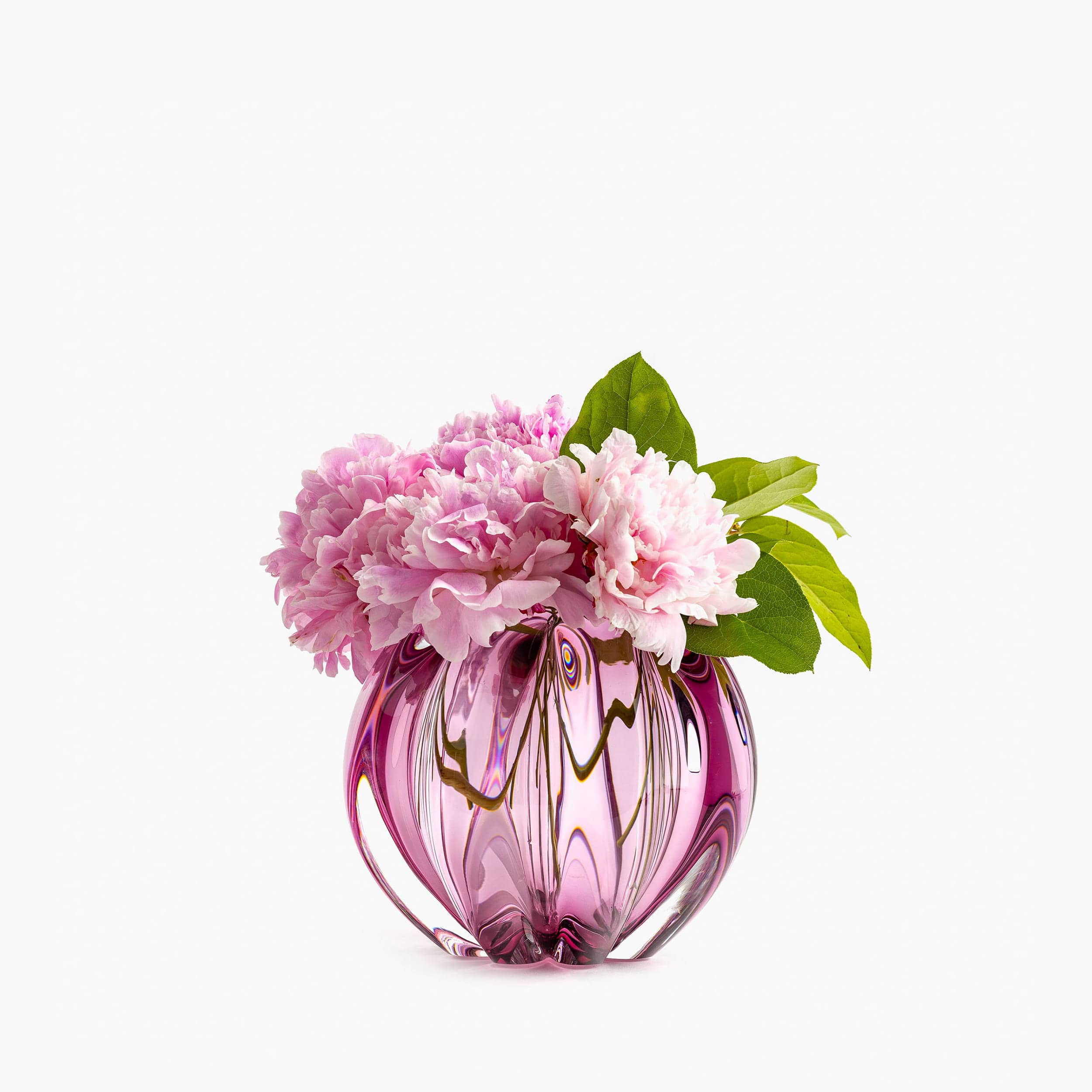 YALI FIORI BOLLA VASE RUBINO LARGE