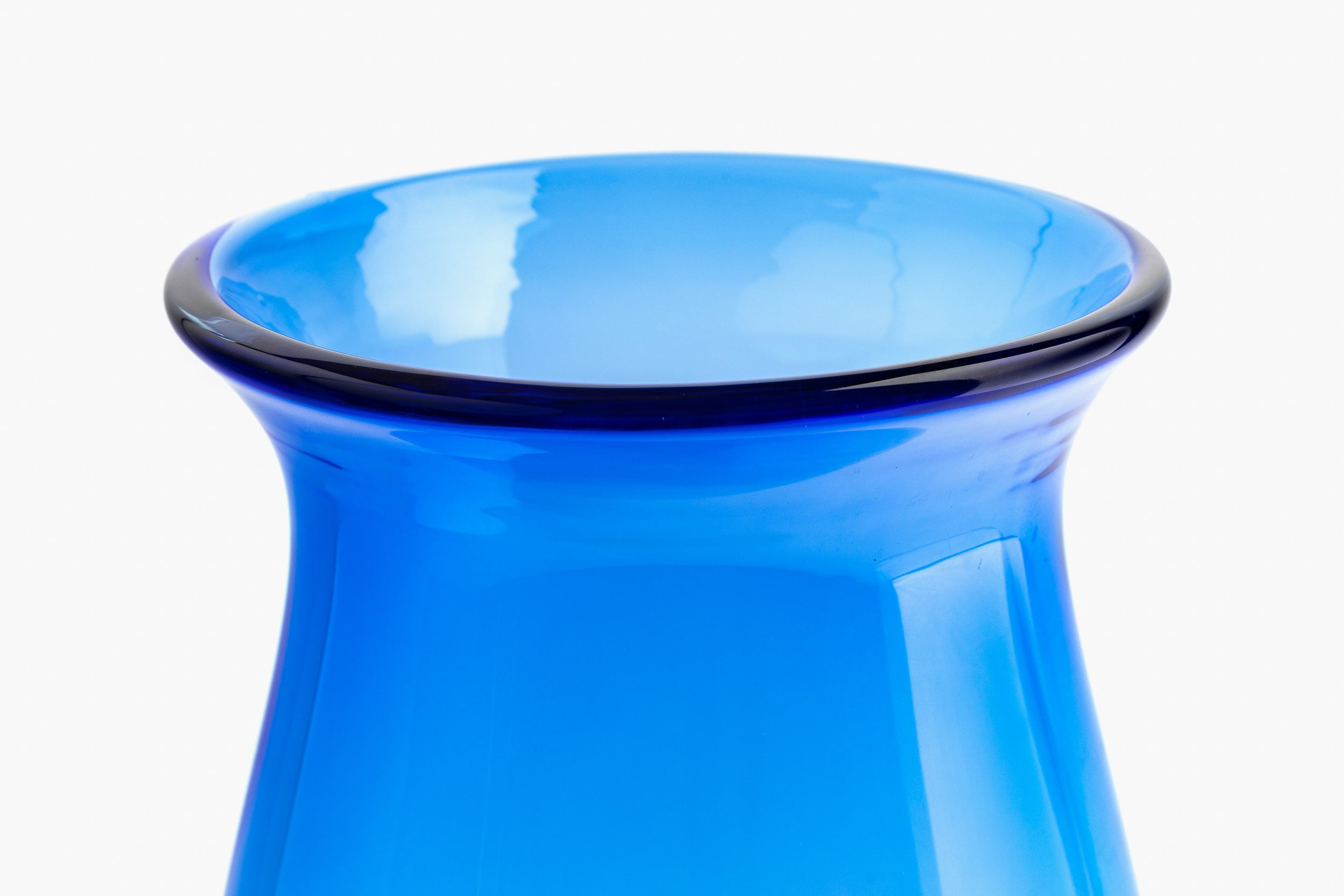 YALI FIORI LANTERN VASE BLUE