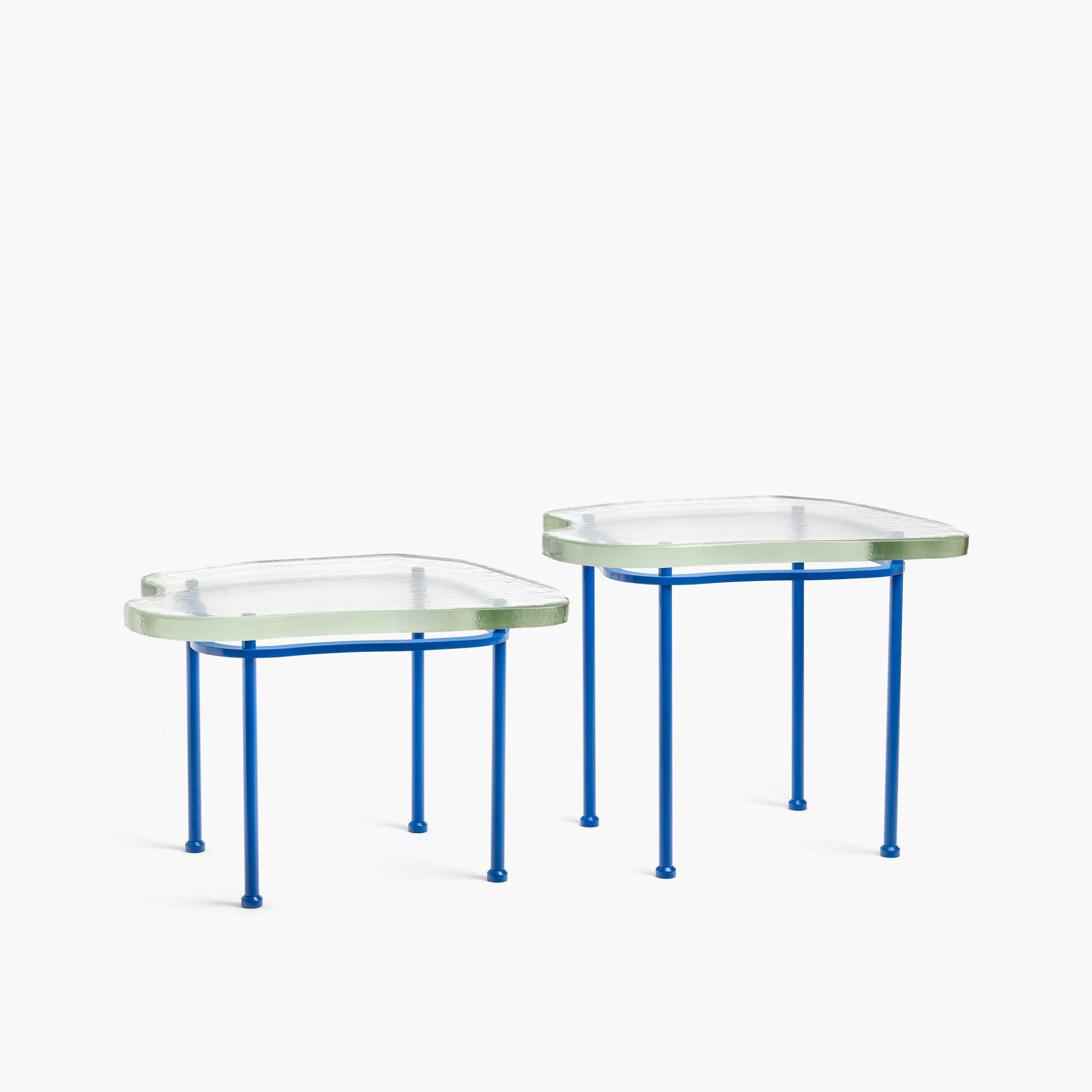 YALI ISOLA SIDE TABLE CLEAR BLUE