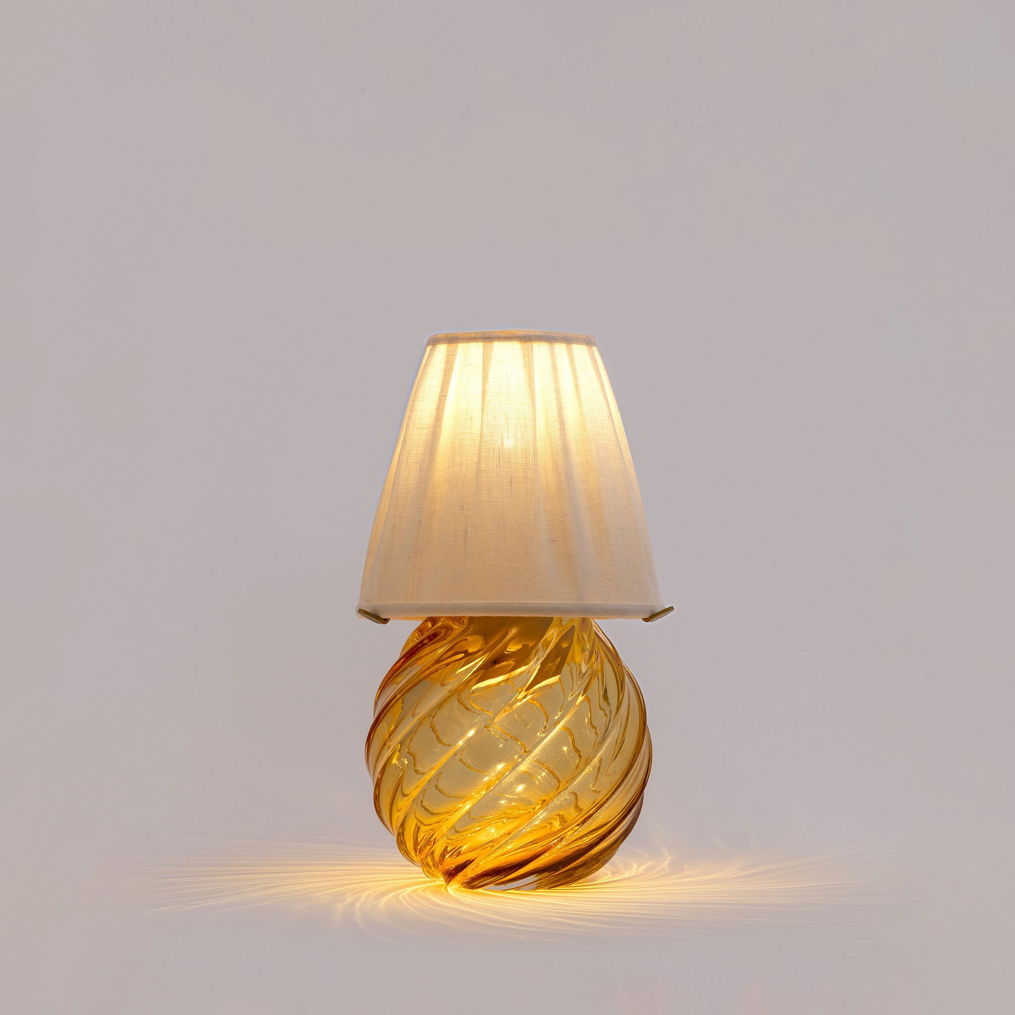 YALI LUCE TWIST BAR LAMP AMBER