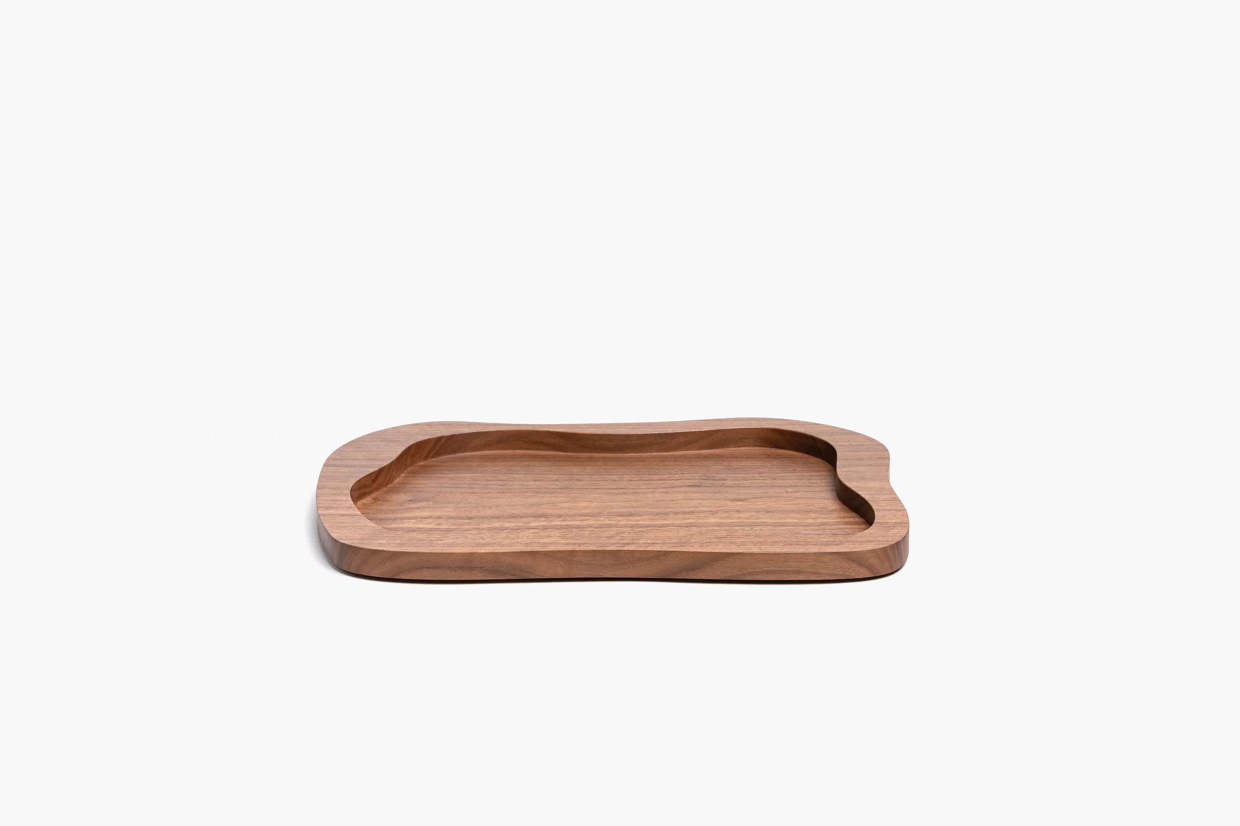 YALI MORIBANA WOODEN TRAYS WALNUT