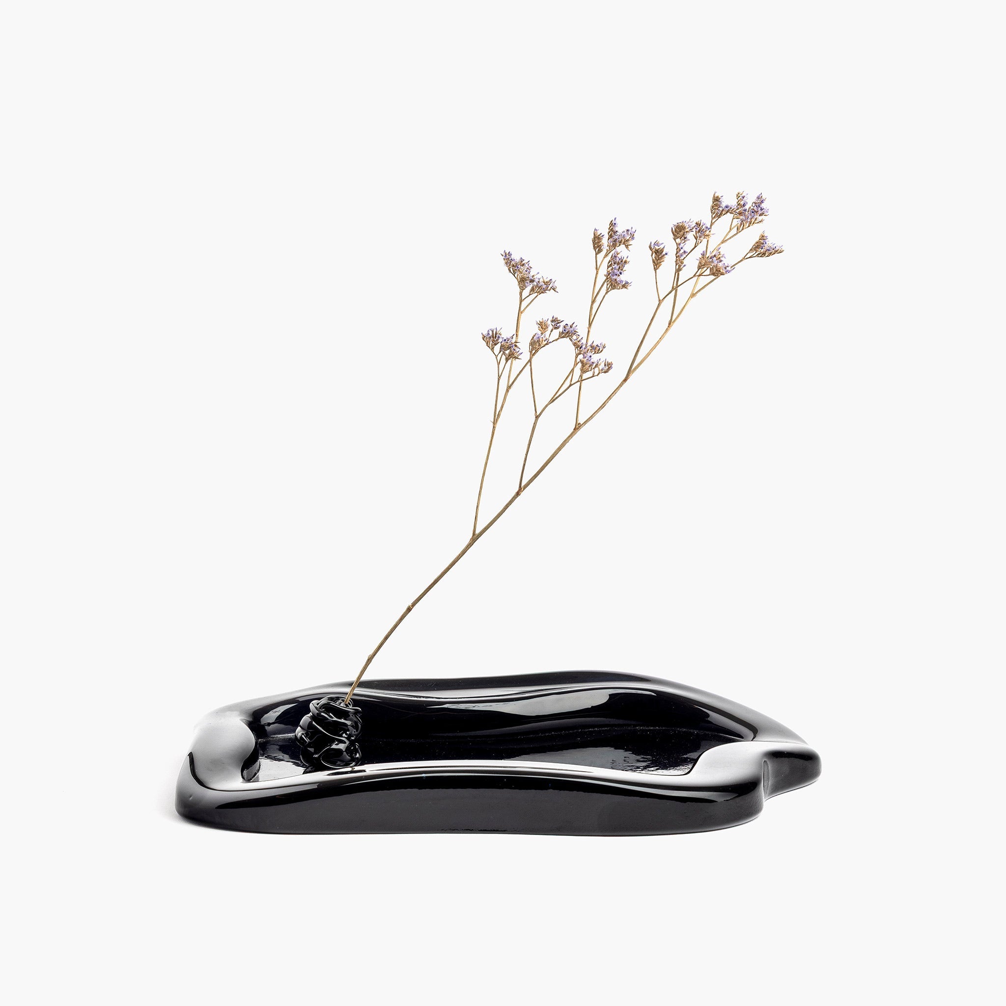 YALI NIDO INCENSE HOLDER BLACK