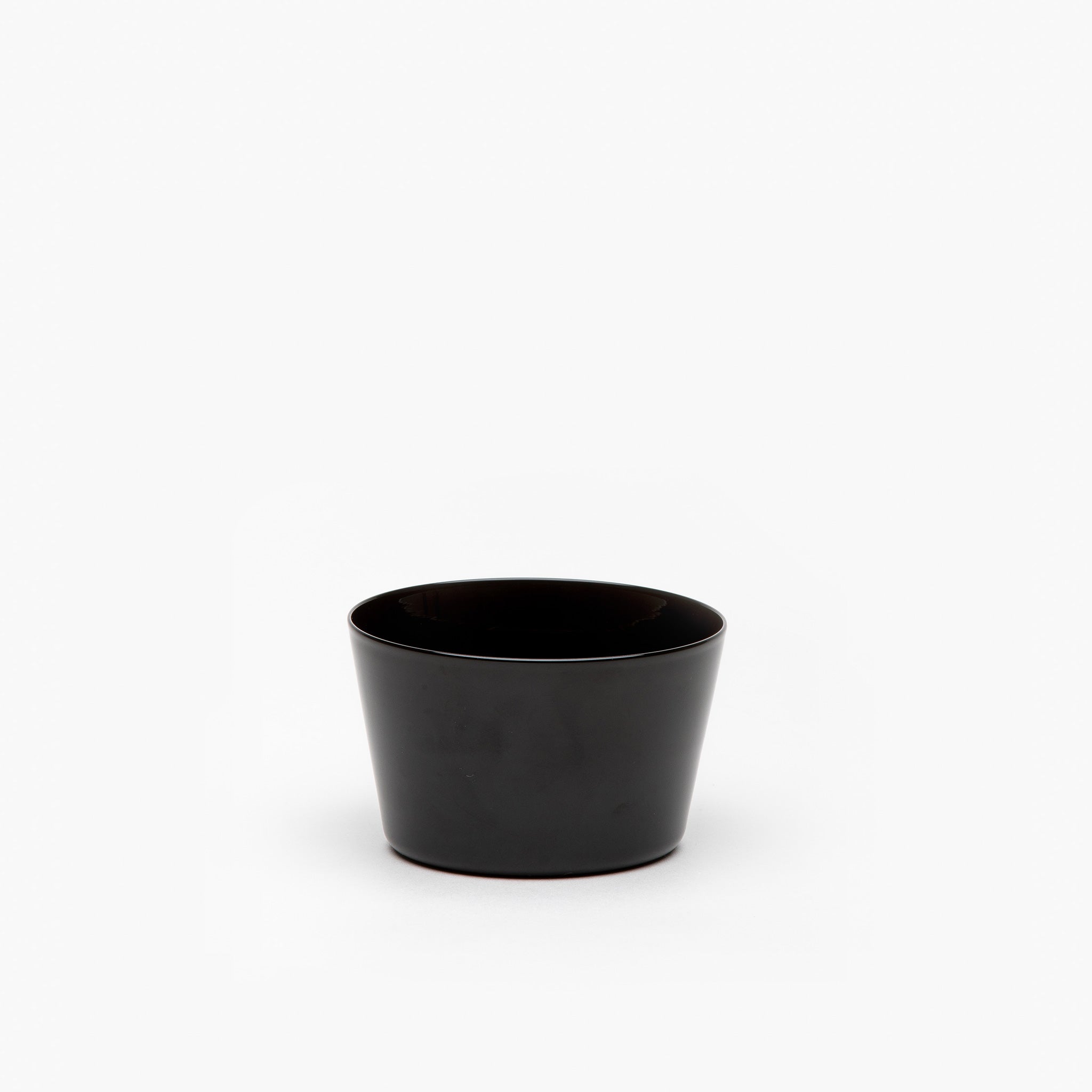 YALI PASTA DI VETRO STRAIGHT BOWL BLACK