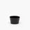 YALI PASTA DI VETRO STRAIGHT BOWL BLACK