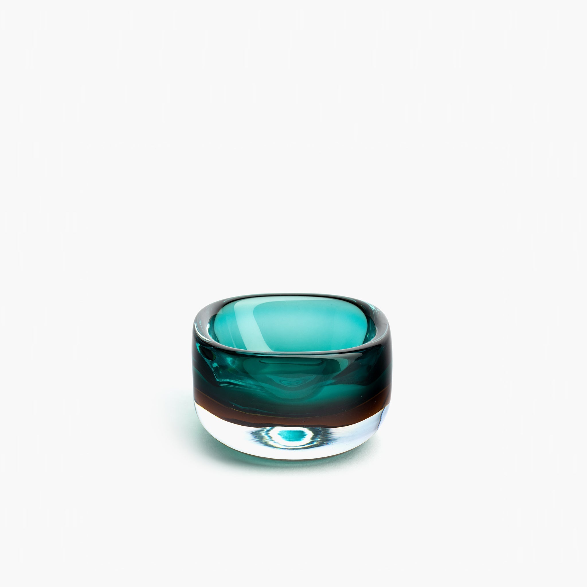 YALI QUADRATO BOWL AMBRA AQUA 