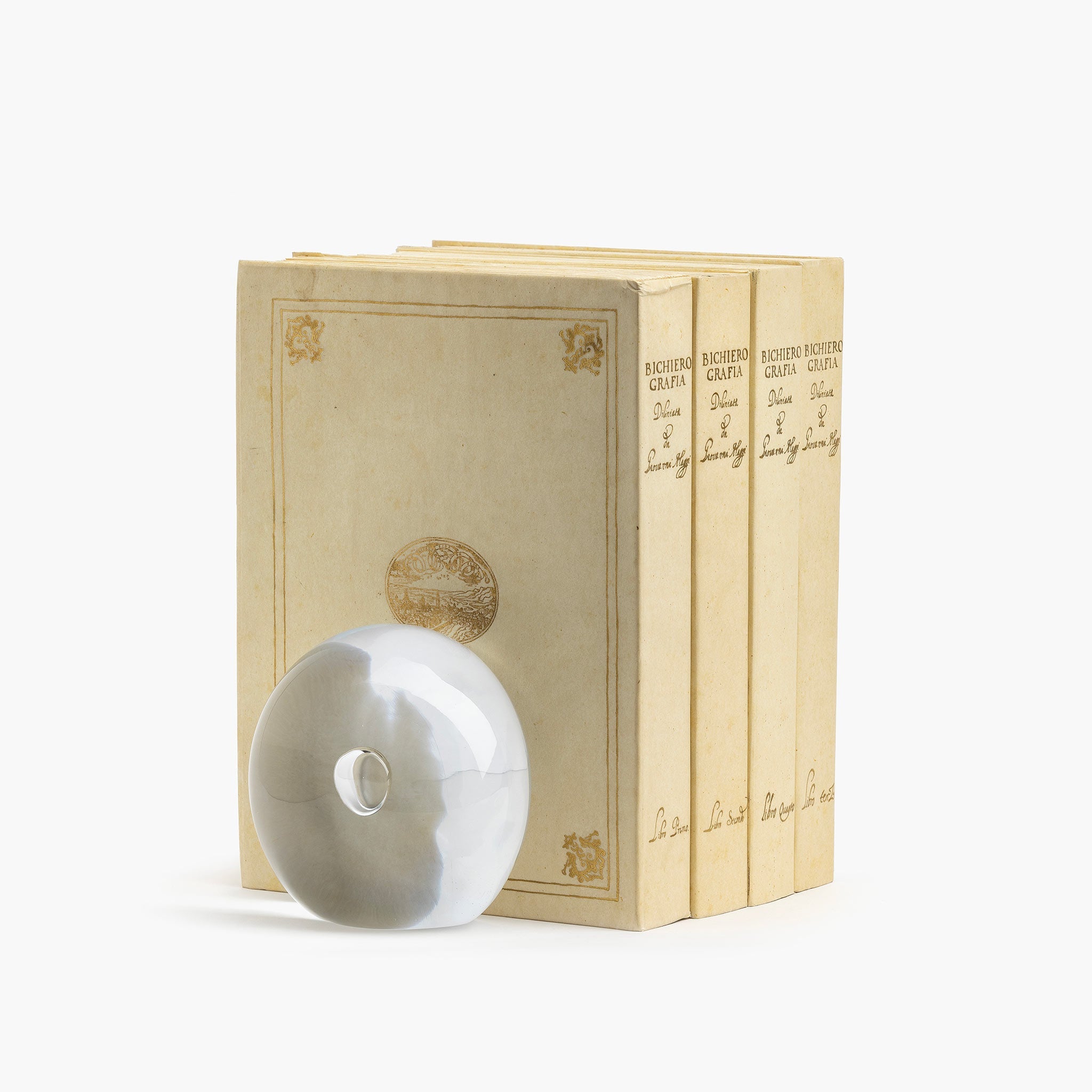YALI SCUBA BOOKENDS CLEAR