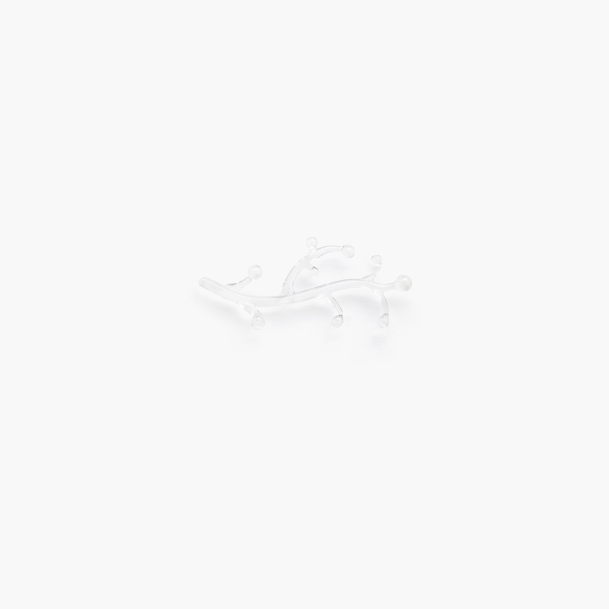 YALI SILVA CHOPSTICK REST CLEAR SET OF TWO